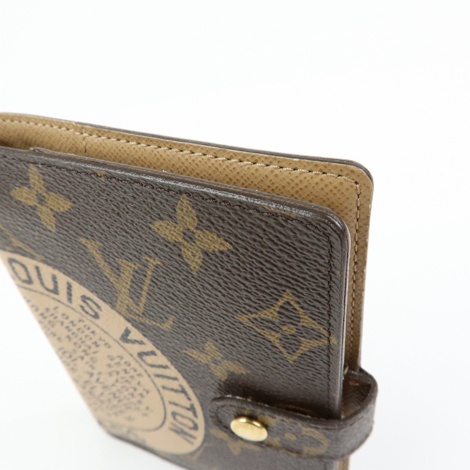 Louis Vuitton Monogram Agenda PM T&B Planner Cover Brown R21039