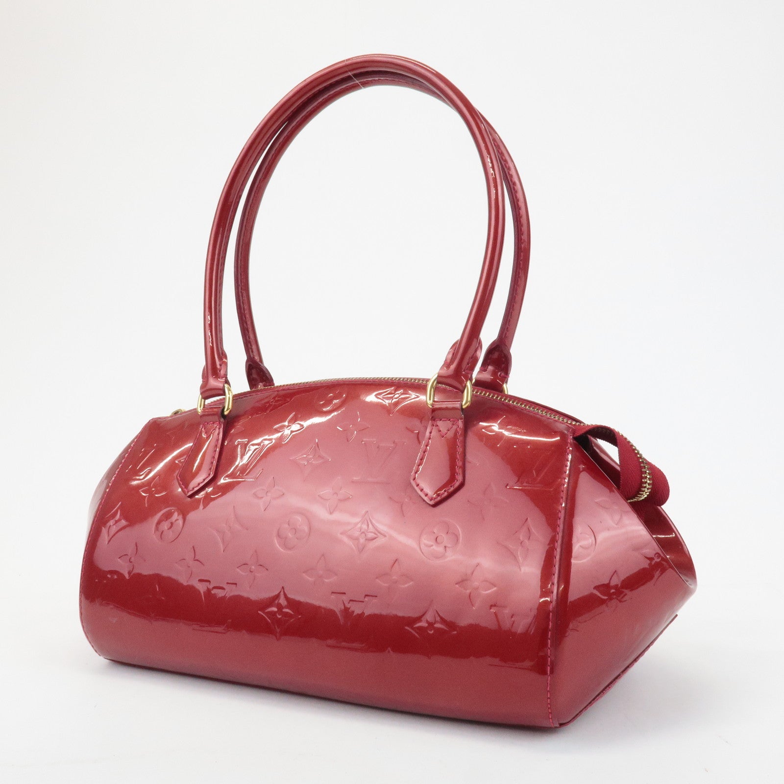 Louis Vuitton Monogram Sherwood PM Vernis Leather Shoulder Bag M91494 Used