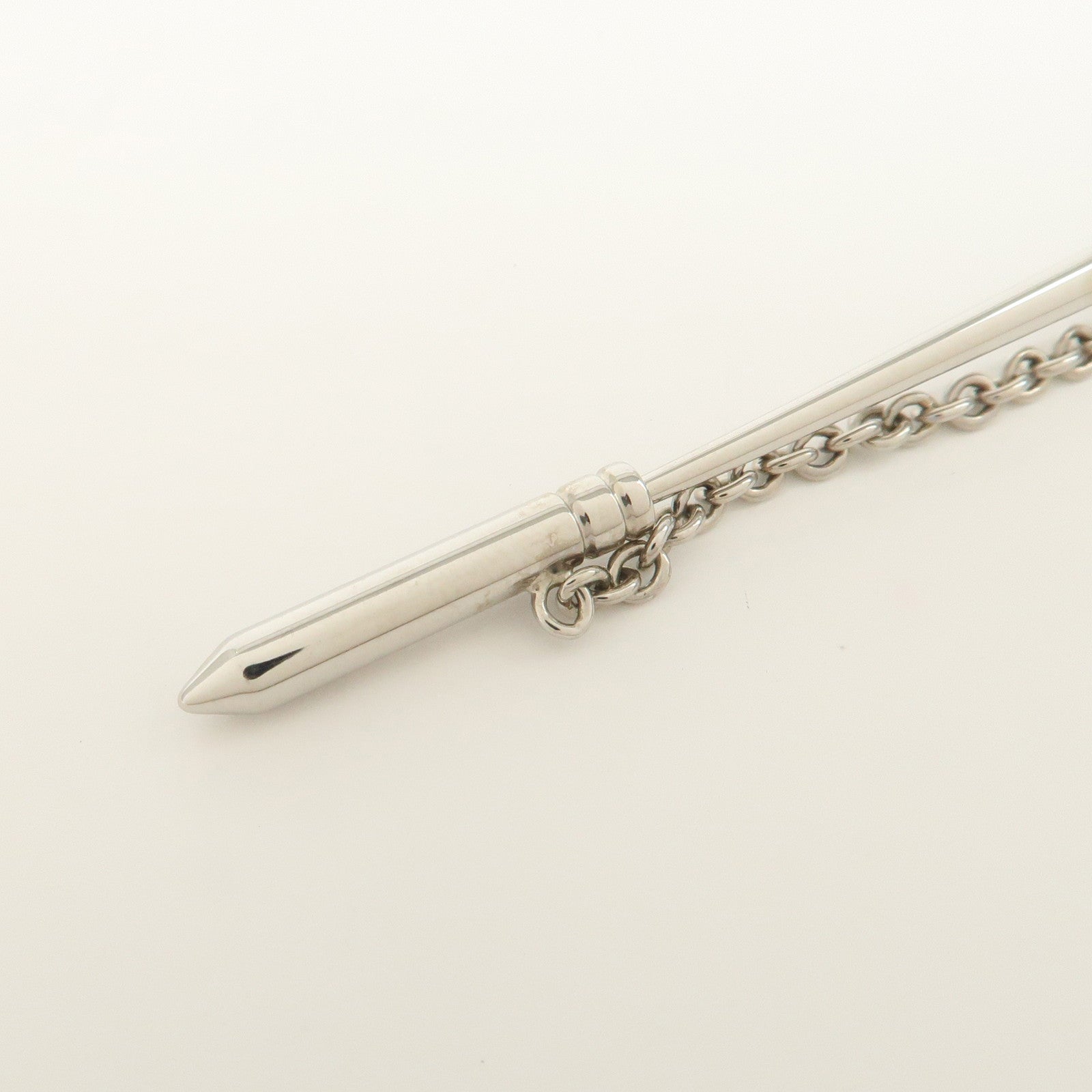 Louis Vuitton Metal Safari Charms Brooch Silver M68109