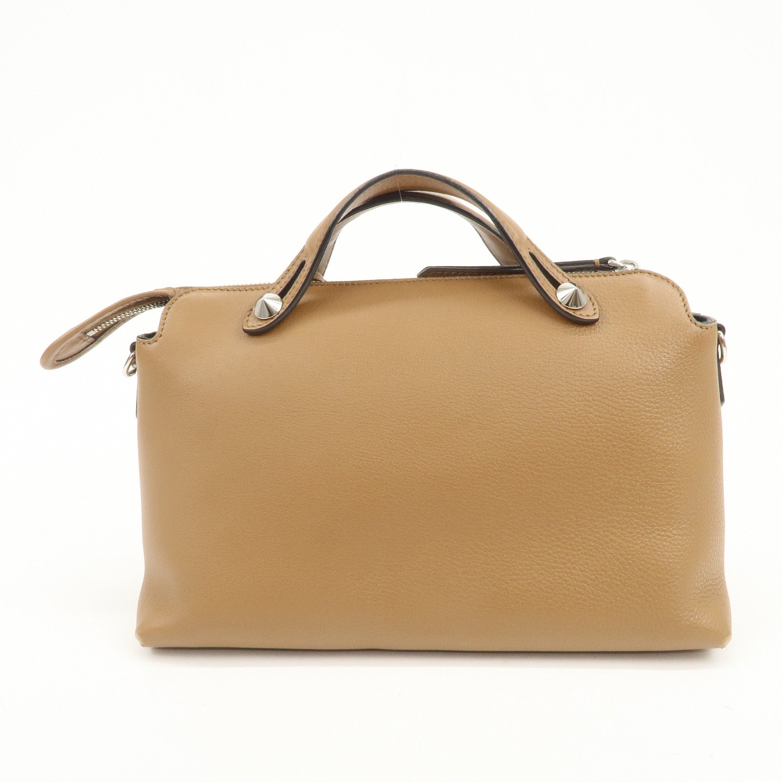 FENDI By The Way Leather 2Way Bag Hand Bag Shoulder Bag 8BL124