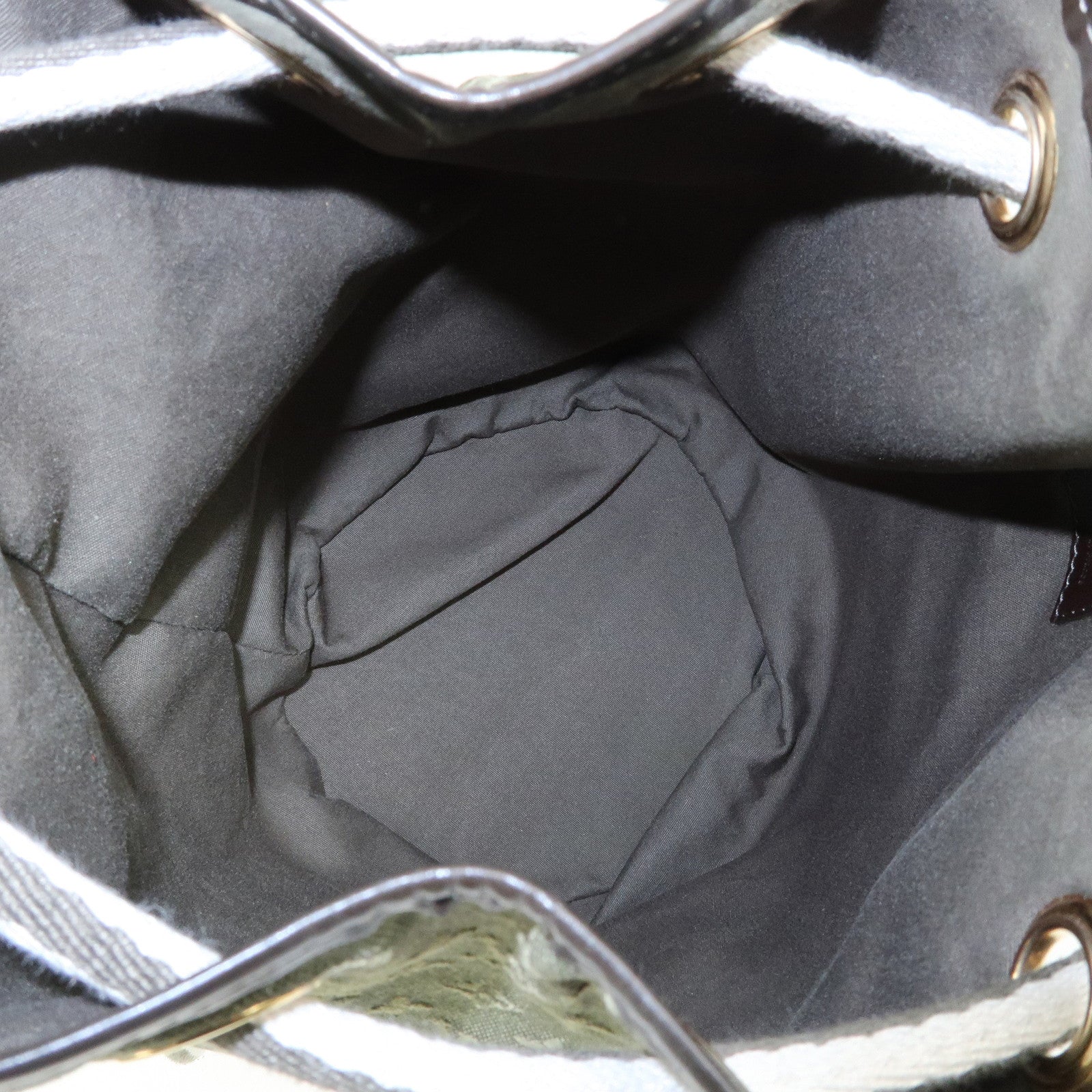 Louis Vuitton Betsy Monogram Mini Canvas Leather Shoulder Bag Khaki