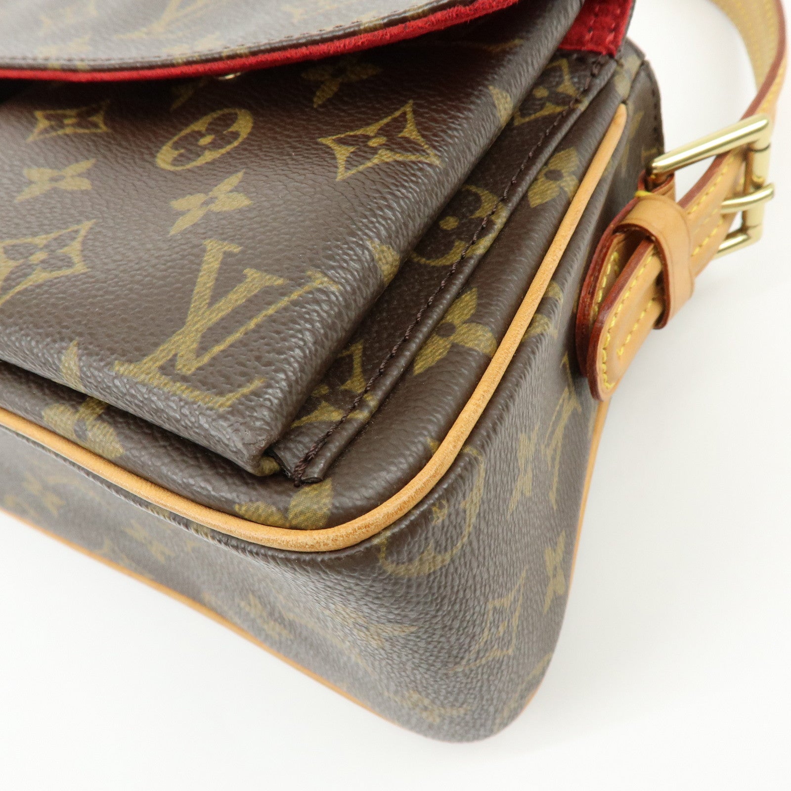 Louis Vuitton Monogram Vivacite Shoulder Bag Hand Bag M51164