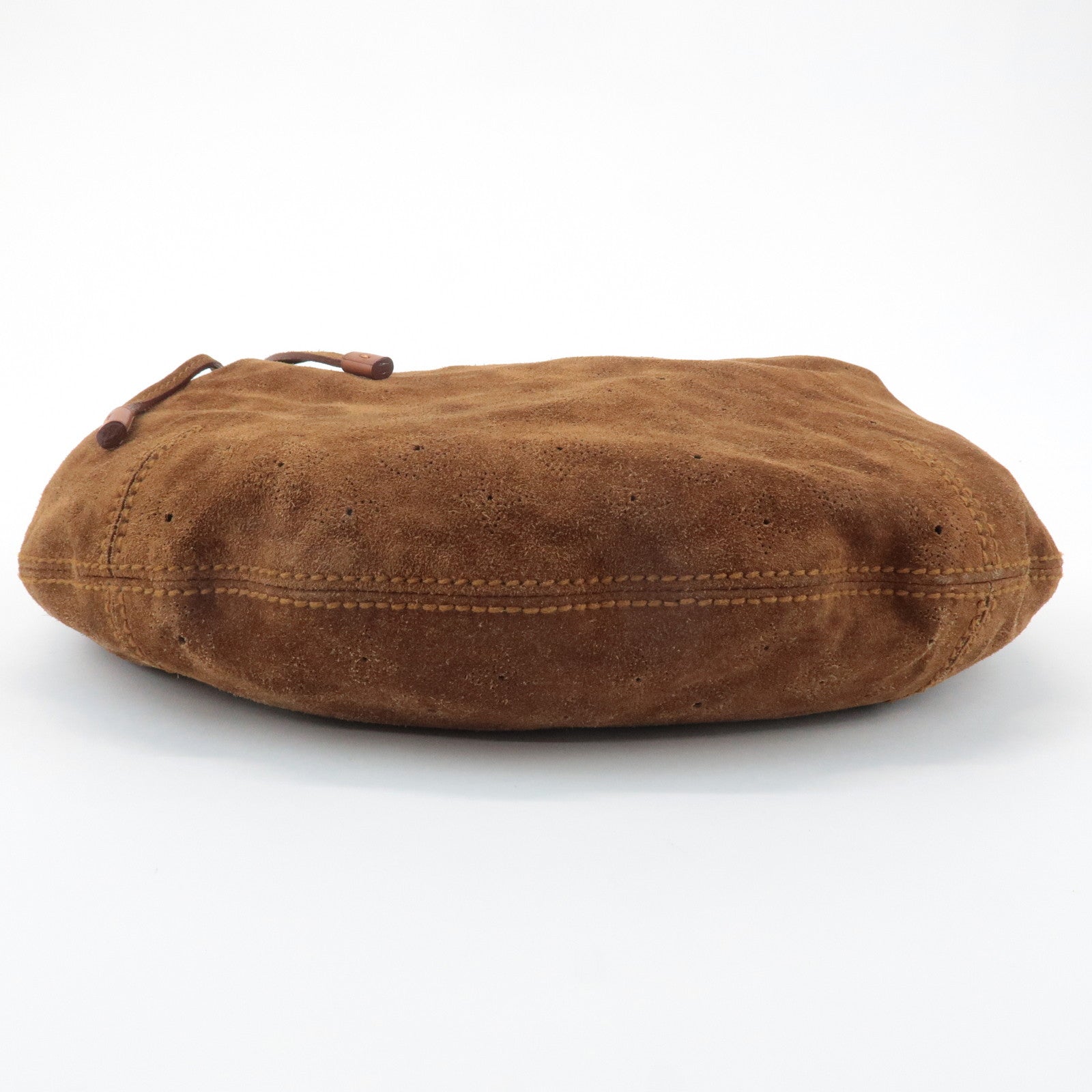 Louis Vuitton Monogram Suede Onata GM Shoulder Bag Cacao M95120 Used