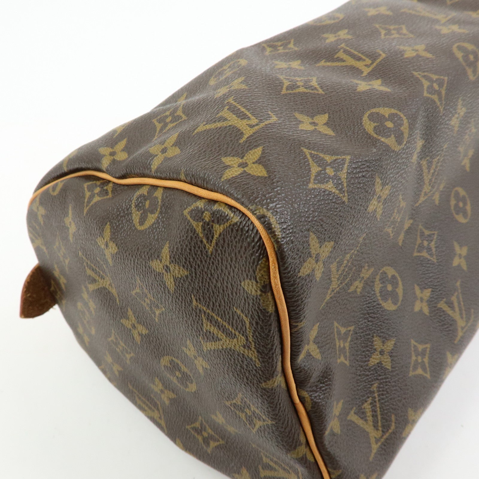 Louis Vuitton Monogram Speedy 30 Boston Bag Hand Bag Brown M41526