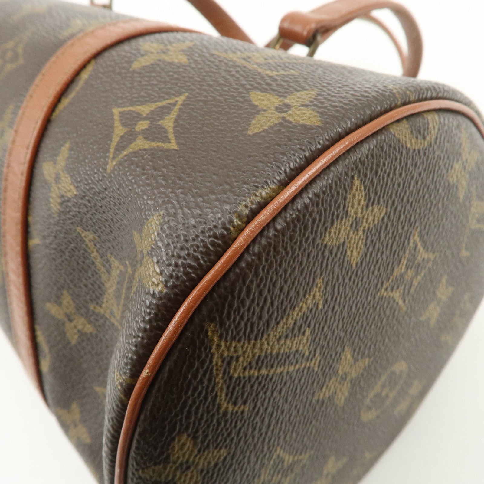 Louis Vuitton Monogram Papillon 30 Hand Bag Brown Oly Style M51365