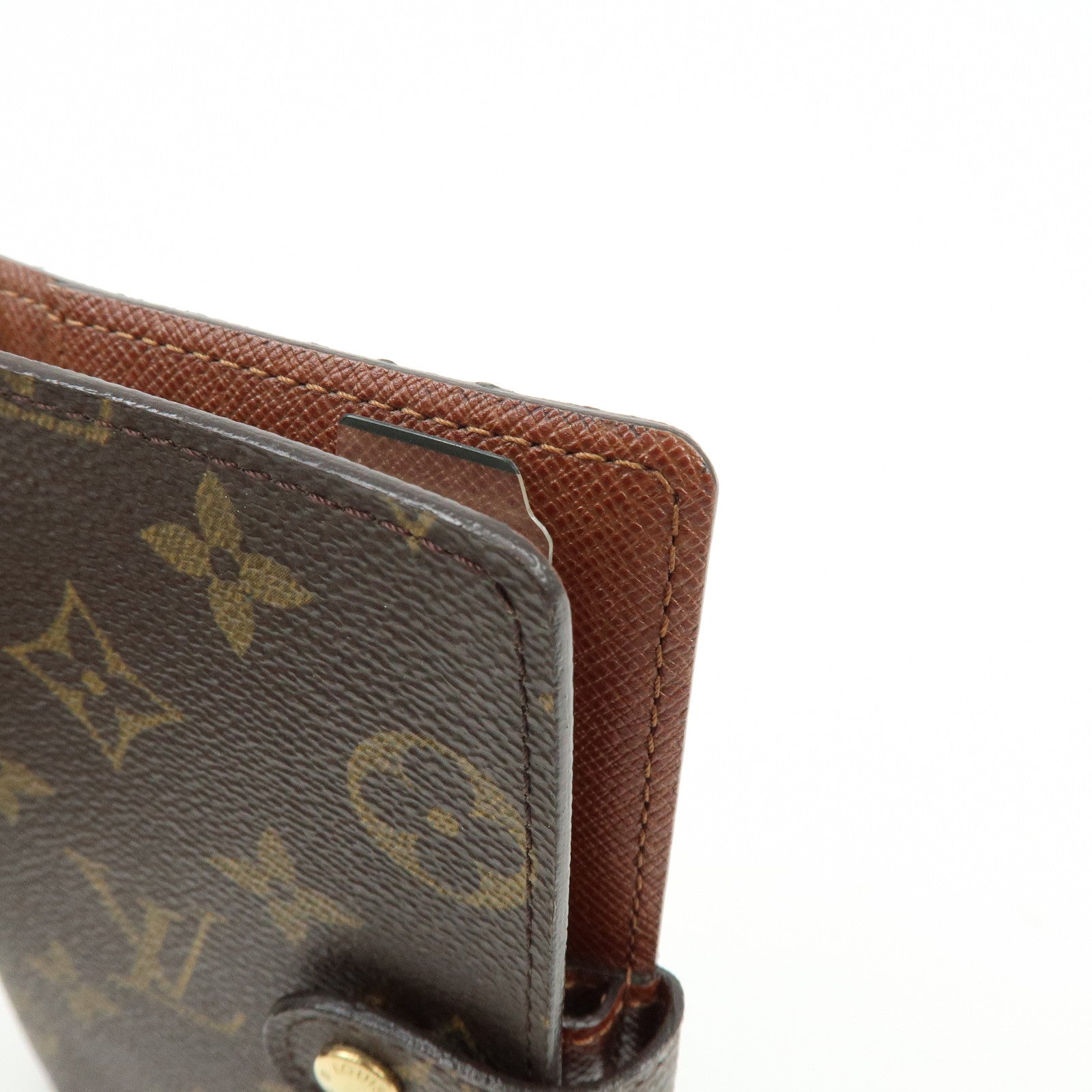 Louis Vuitton Monogram Agenda PM Planner Cover Brown R20005