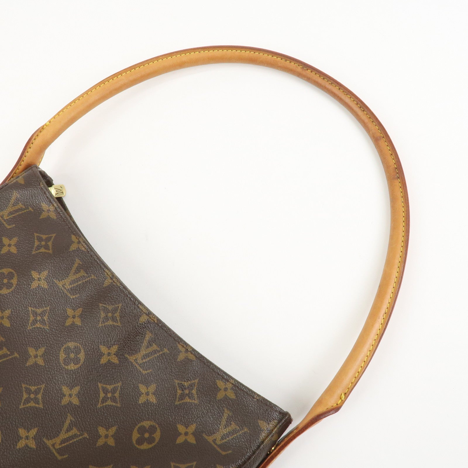 Louis Vuitton Monogram Looping GM Shoulder Bag Brown M51145
