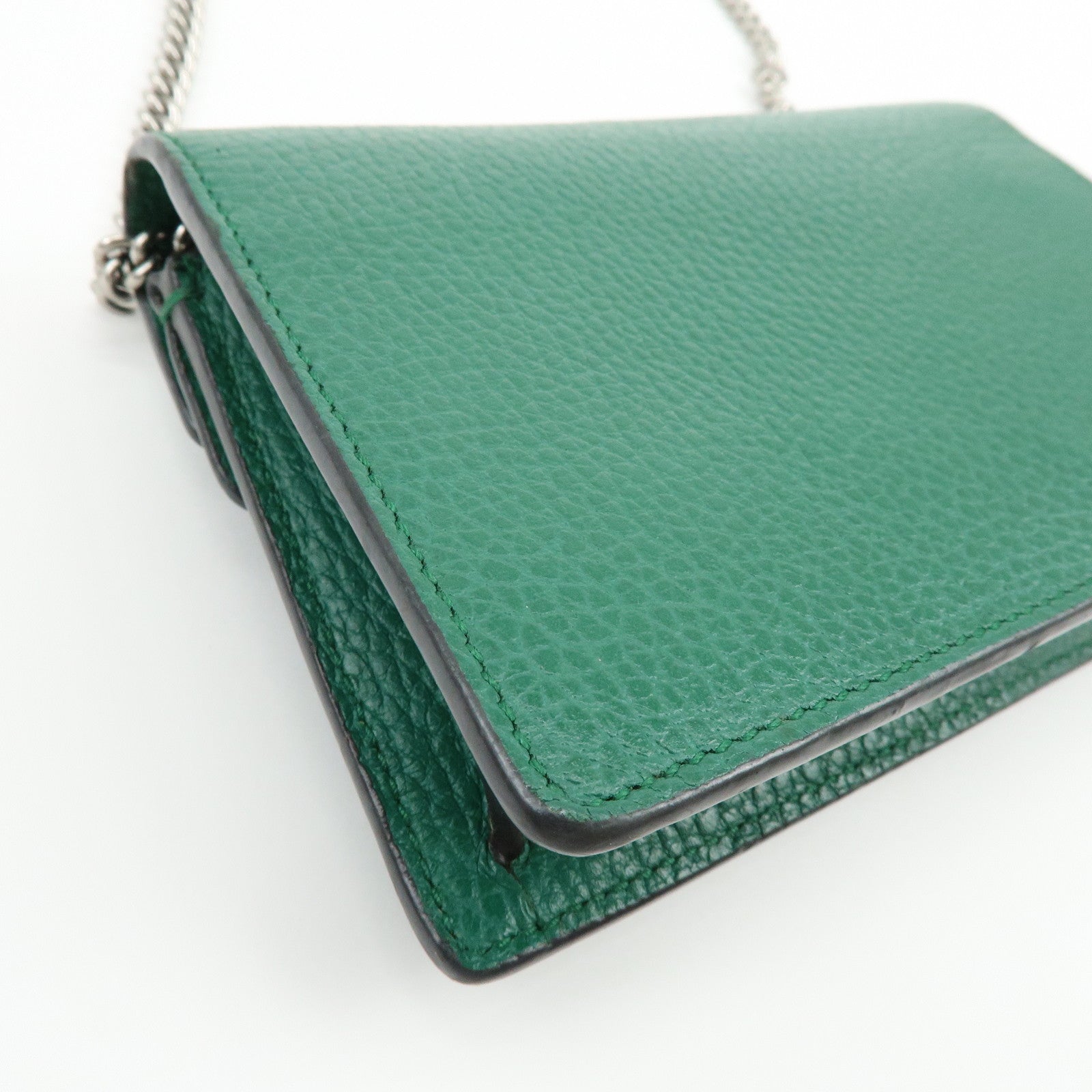 GUCCI Dionysus Super Mini Bag Leather Chain Shoulder Bag 476432
