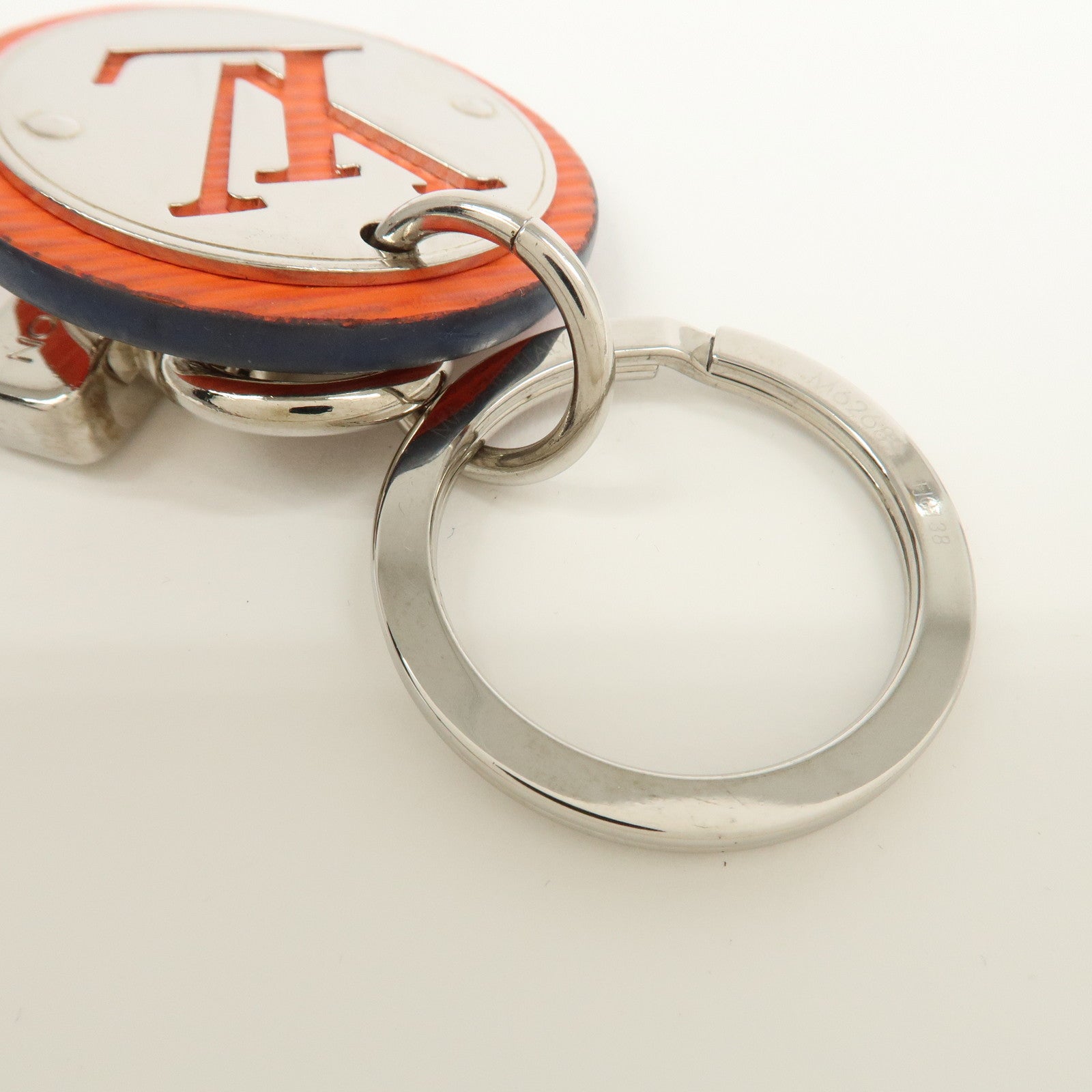 Louis Vuitton Epi Porte Cles LV Circle Bag Charm Key Chain M62689