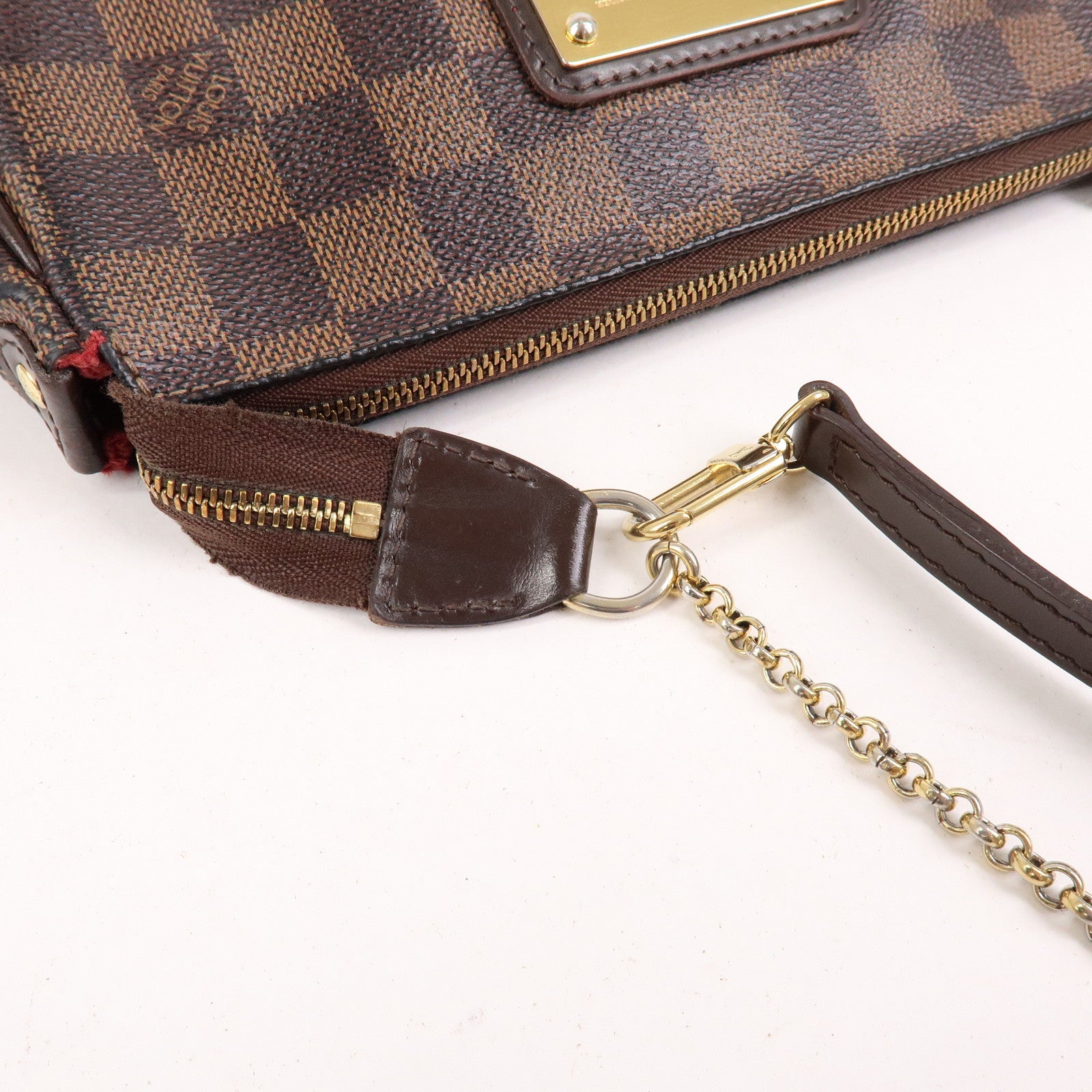 Louis Vuitton Damier Eva 2Way Hand Shoulder Bag Damier Ebene N55213