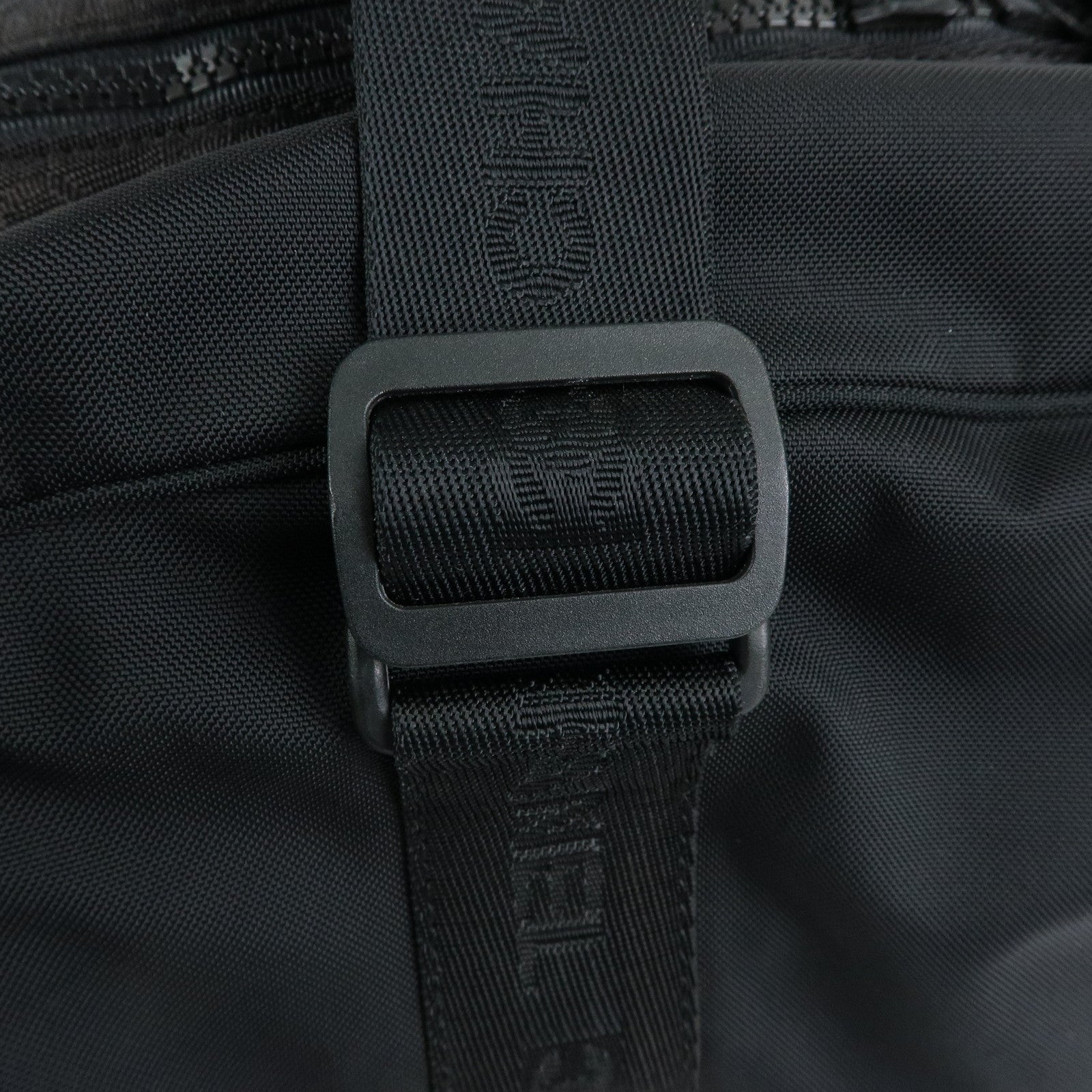 CHANEL COCO Mark Sport Line Nylon Boston Bag Shoulder Bag Black