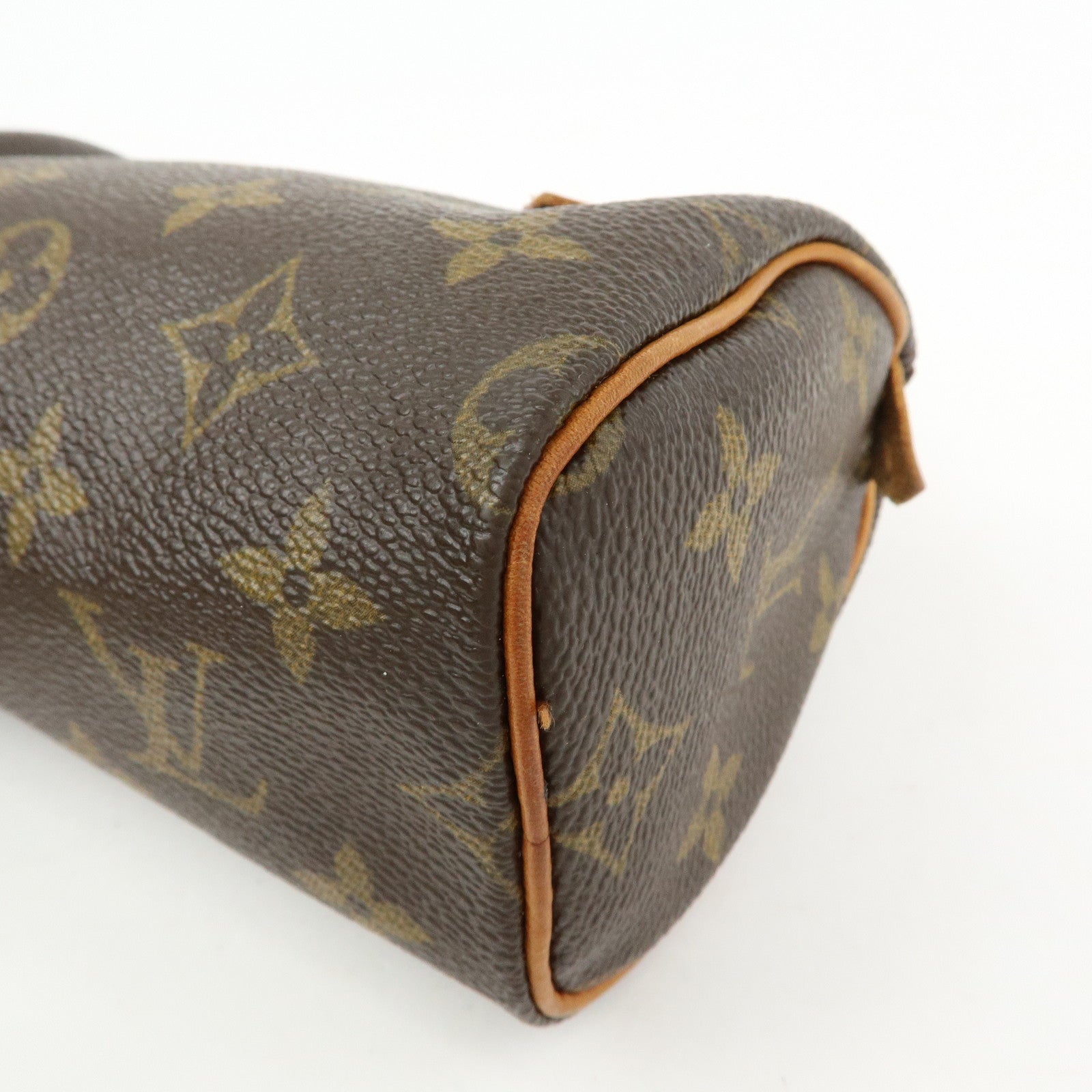 Louis Vuitton Monogram Canvas Mini Speedy Hand Boston Bag M41534