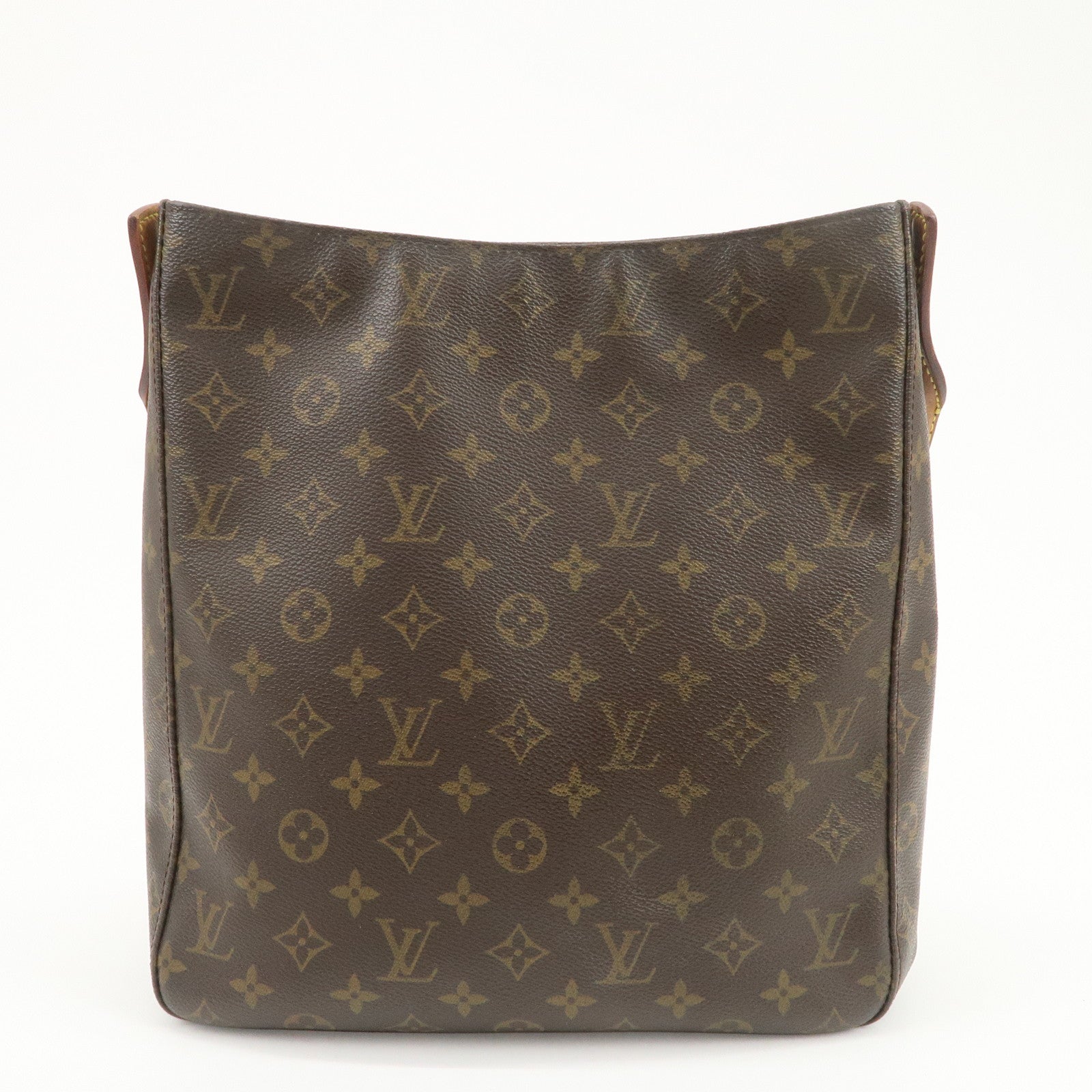 Louis Vuitton Monogram Looping GM Shoulder Bag Brown M51145