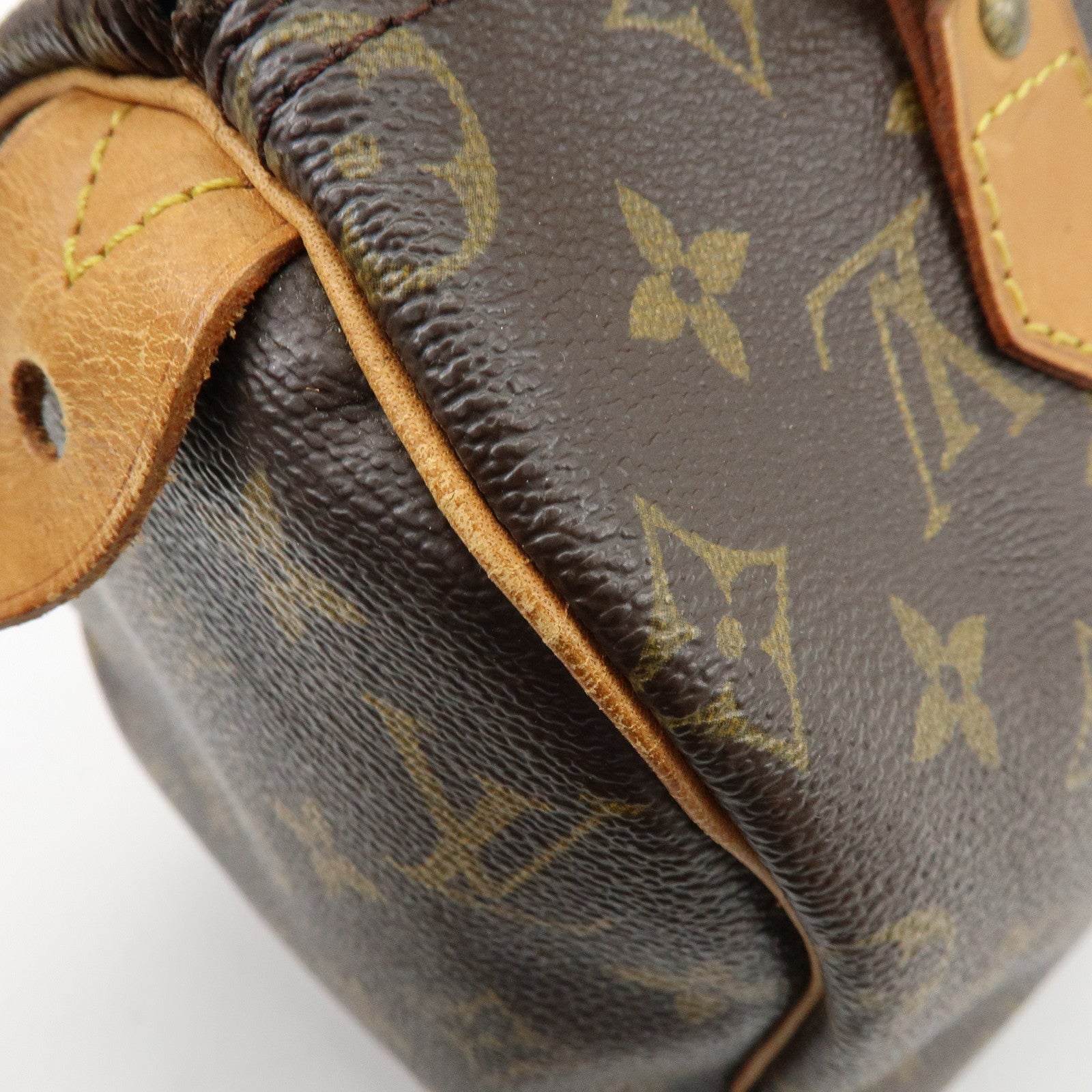 Louis Vuitton Monogram Speedy 25 Boston Bag Hand Bag Brown M41528