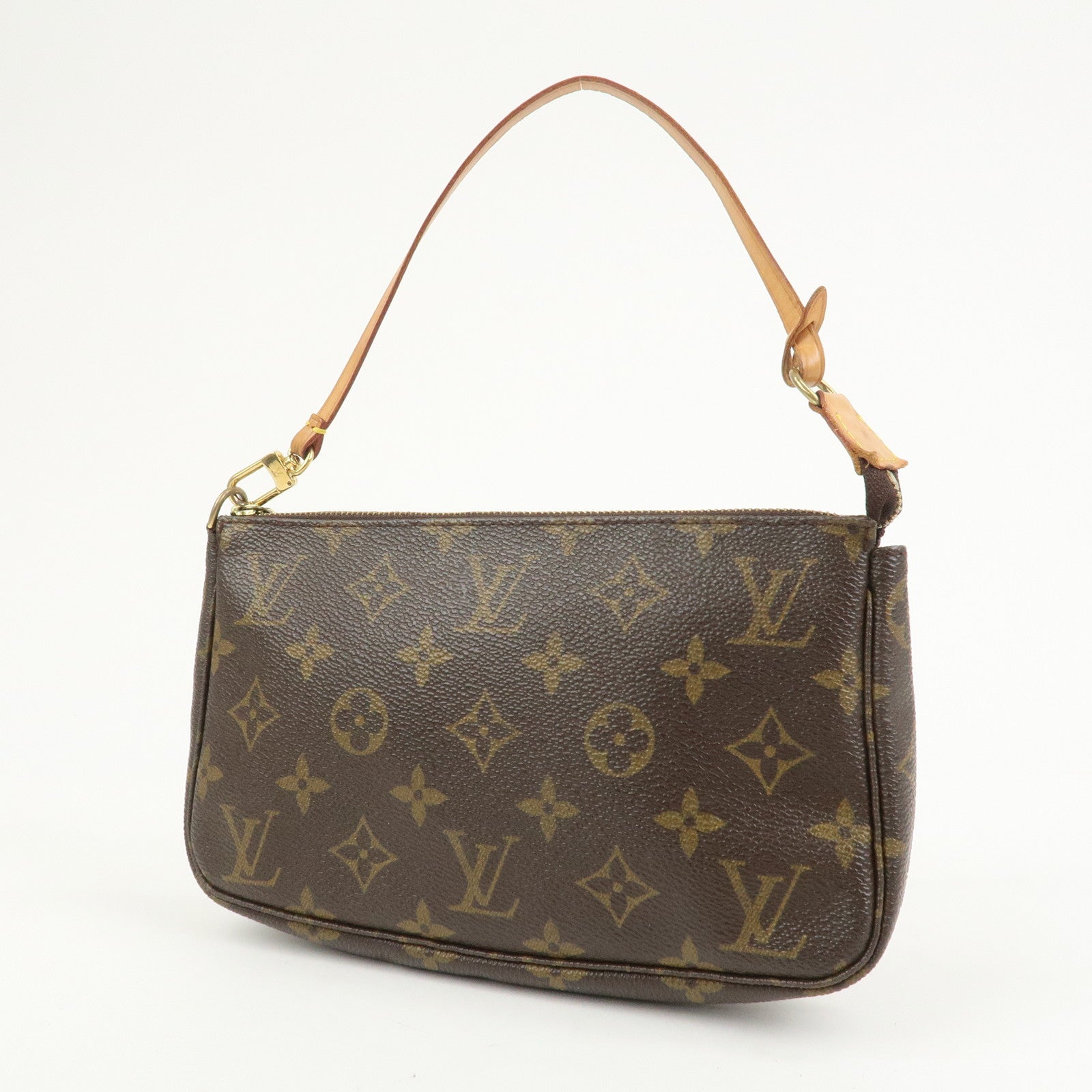 Louis Vuitton Monogram Pochette Accessoires Pouch Hand Bag M51980