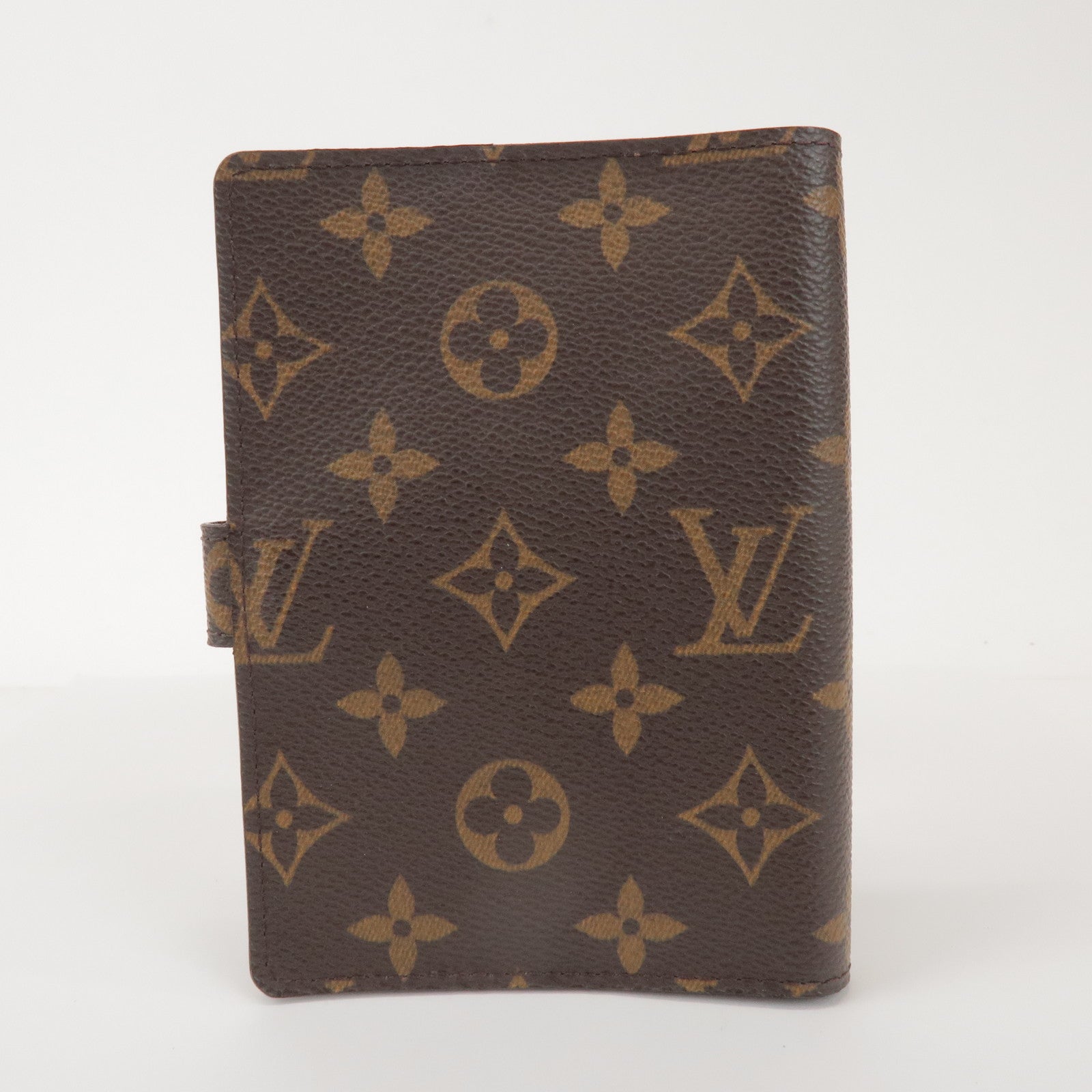 Louis Vuitton Monogram Agenda PM Planner Cover Brown R20005