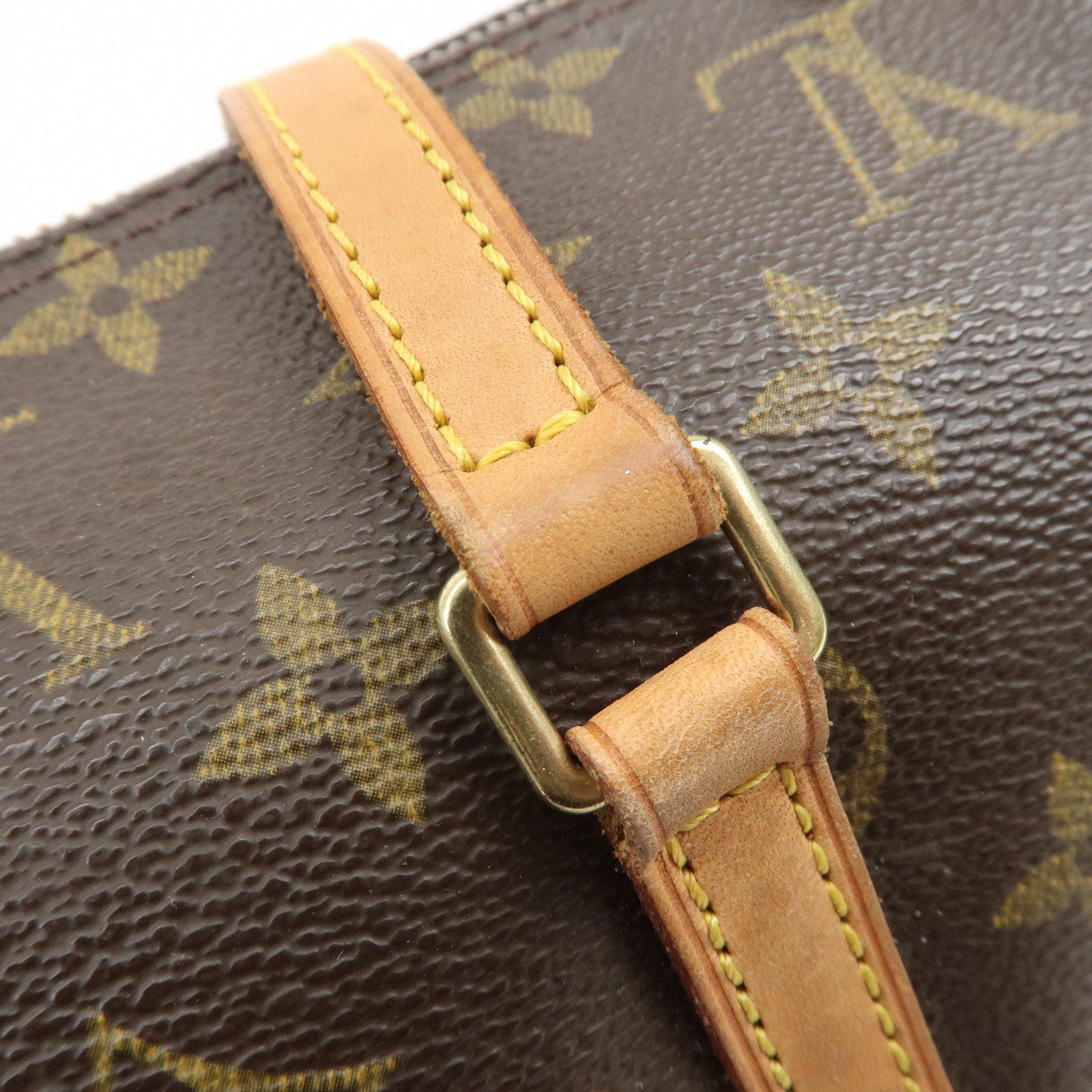 Louis Vuitton Monogram Papillon 30 Hand Bag Brown M51385
