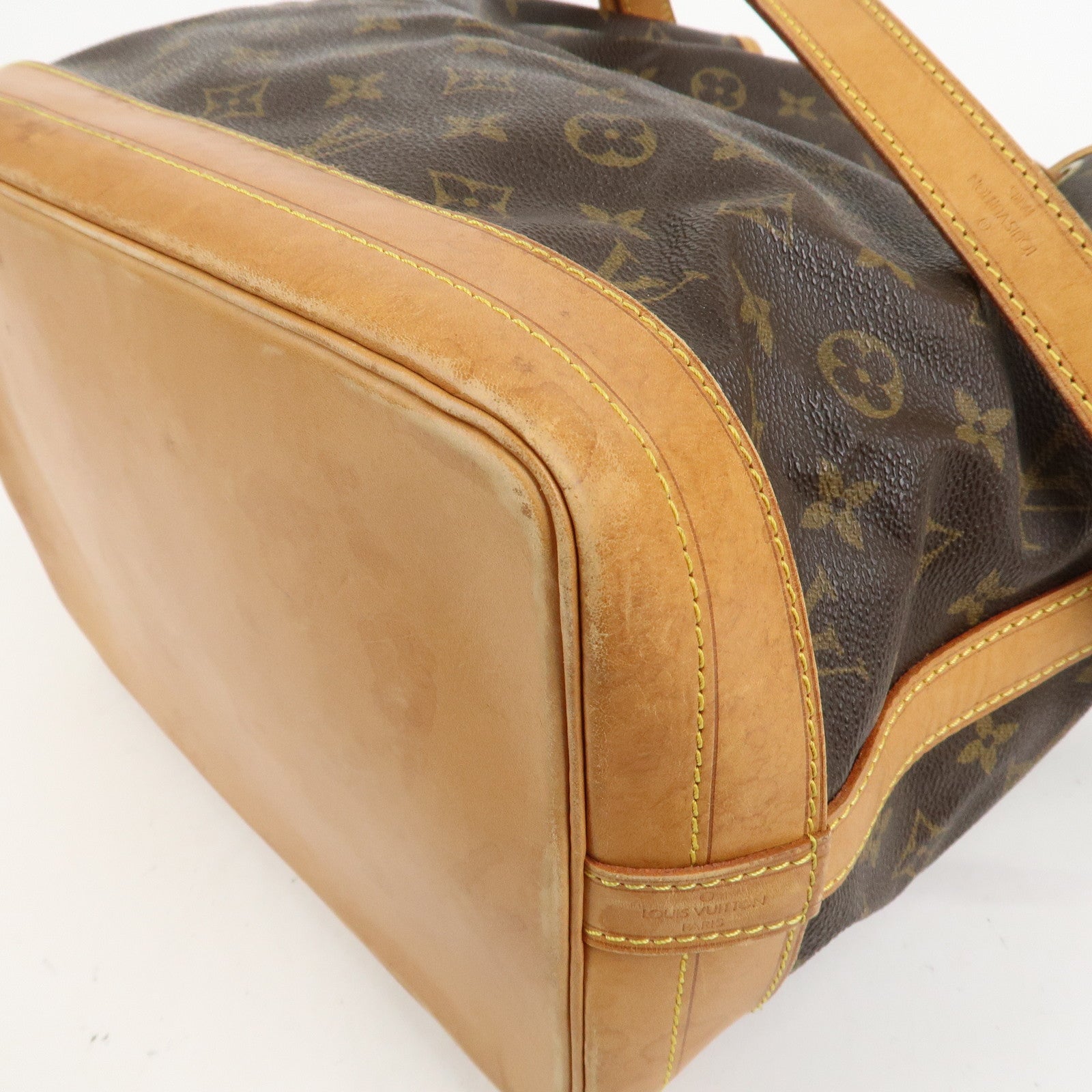 Louis Vuitton Monogram Noe Shoulder Bag Hand Bag Brown M42224