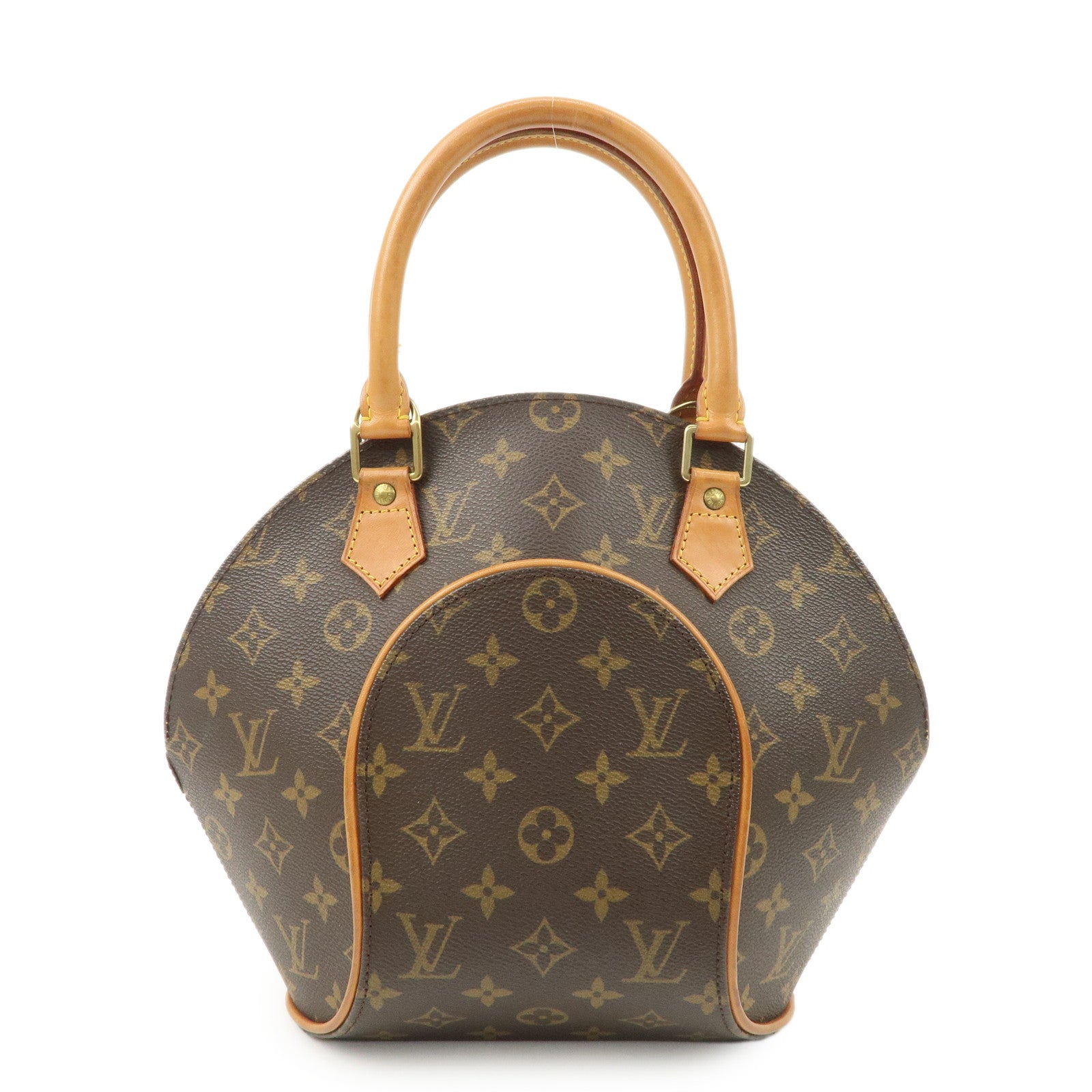 Louis Vuitton Monogram Ellipse PM Hand Bag Brown M51127