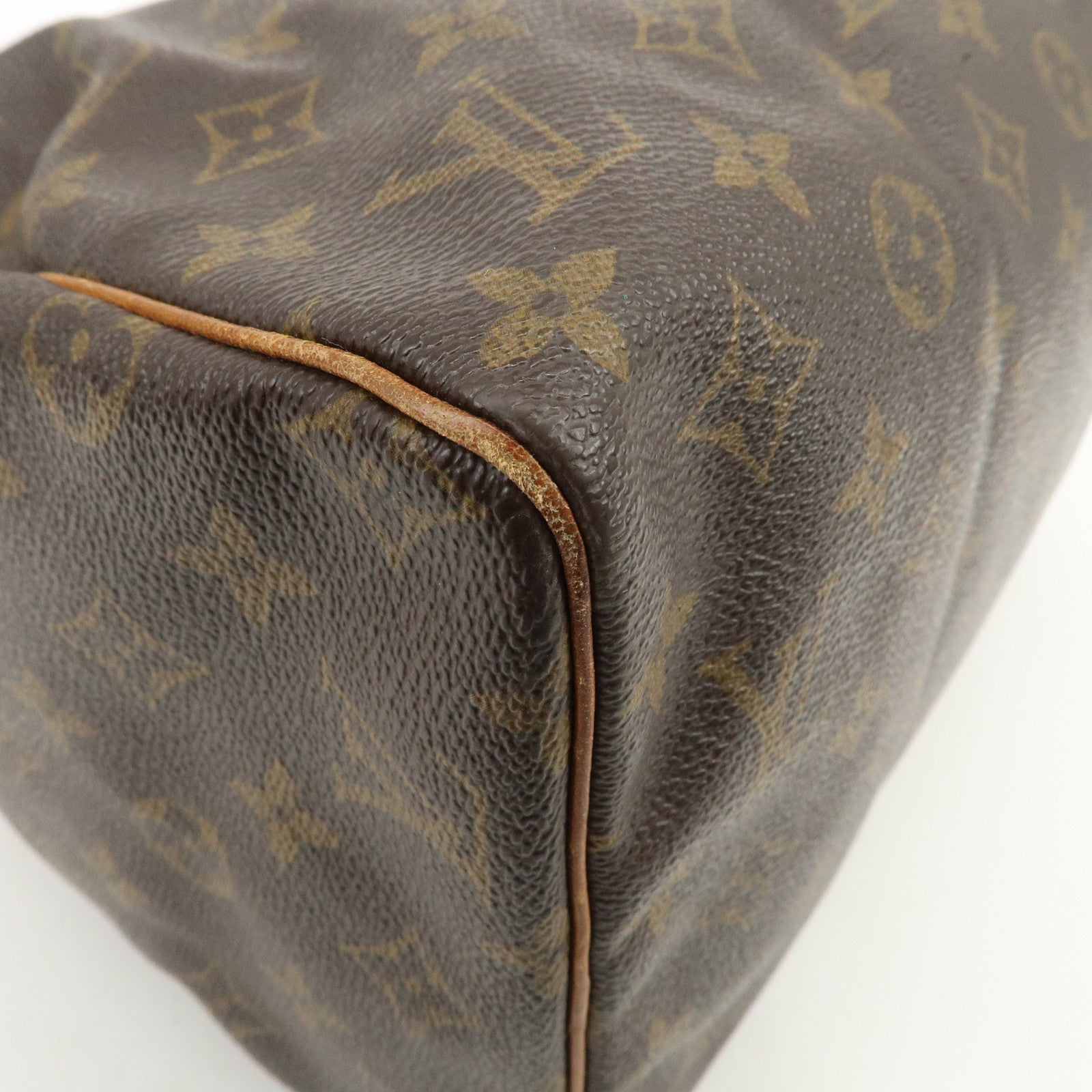 Louis Vuitton Monogram Speedy 30 Boston Bag Hand Bag Brown M41526