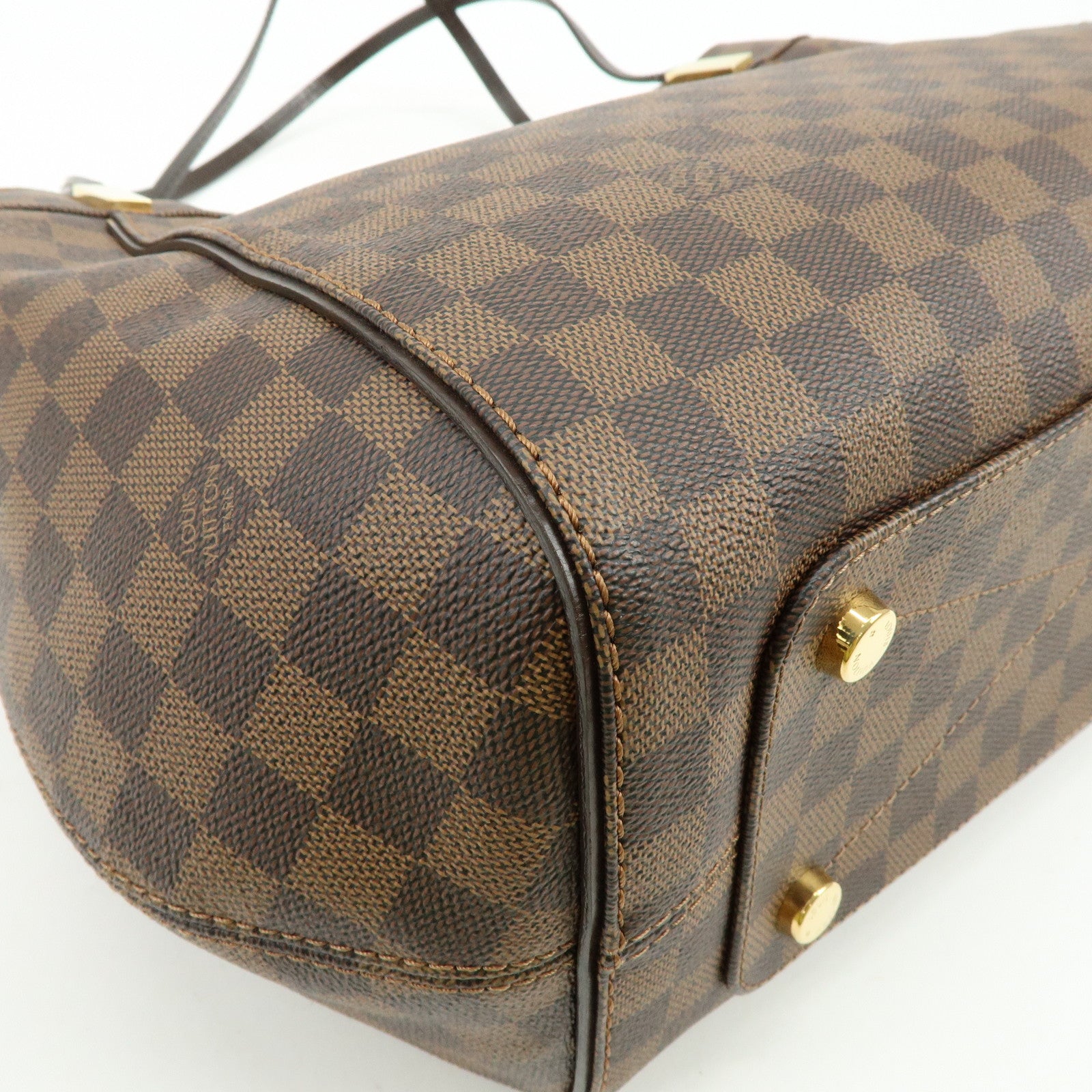 Louis Vuitton Damier Marylebone GM Canvas Tote Bag Brown N41214