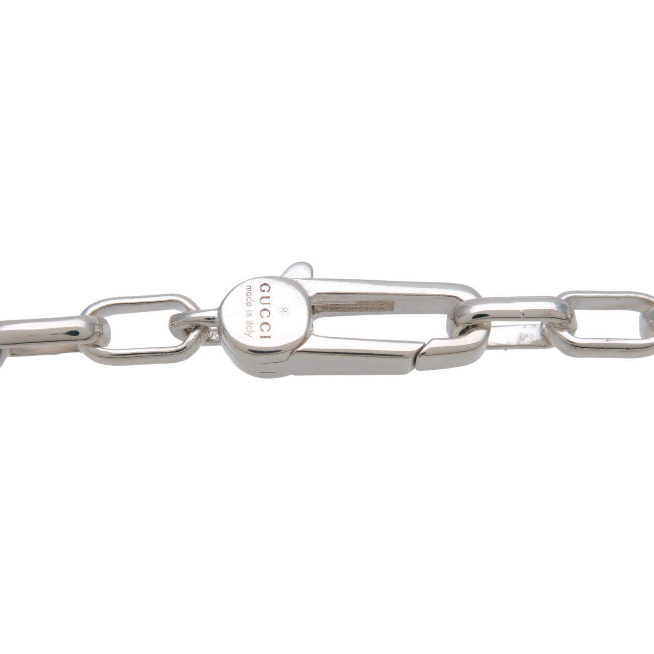 GUCCI Interlocking G Bracelet SV925 Silver 295711