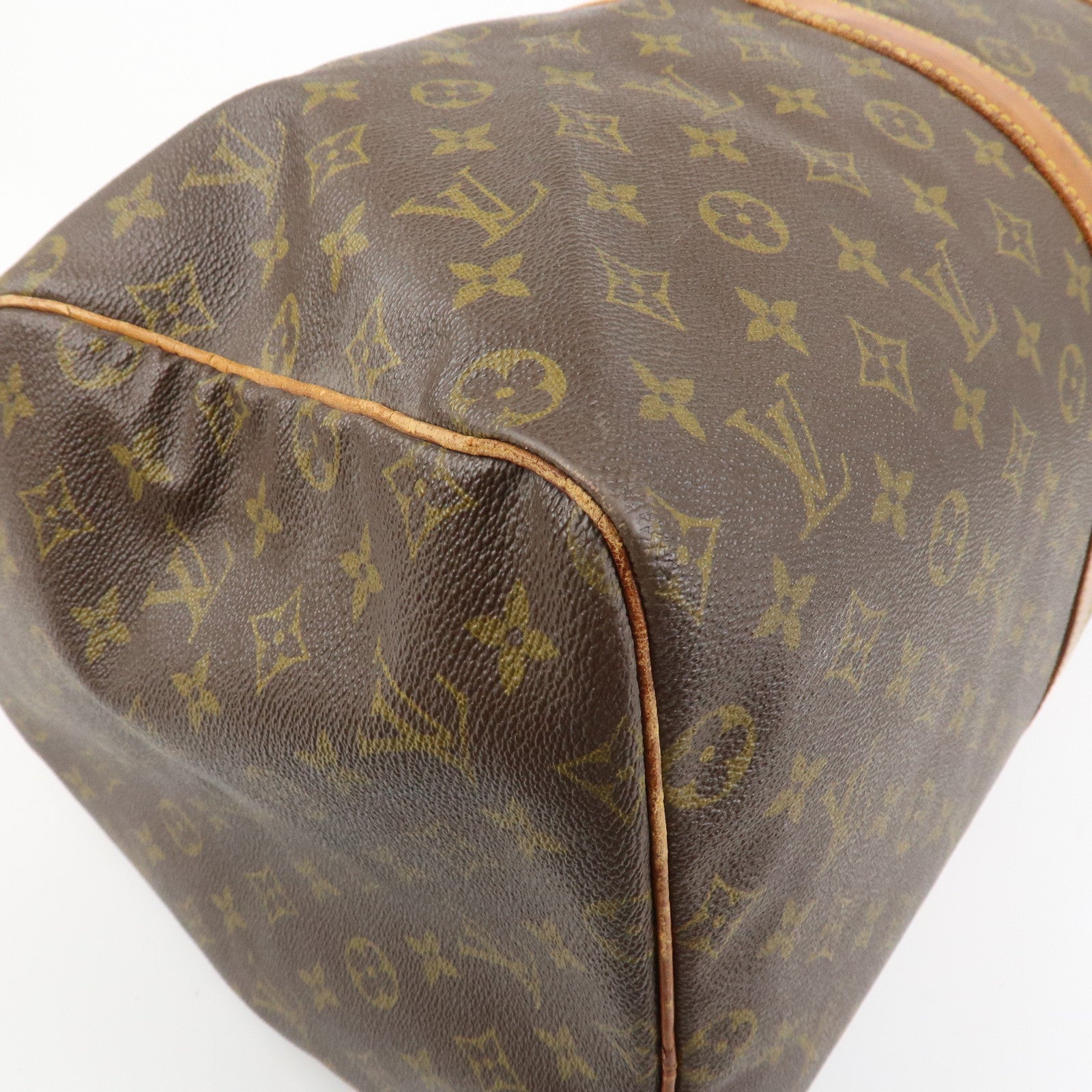 Louis Vuitton Monogram Keep All 55 Boston Bag Brown M41424