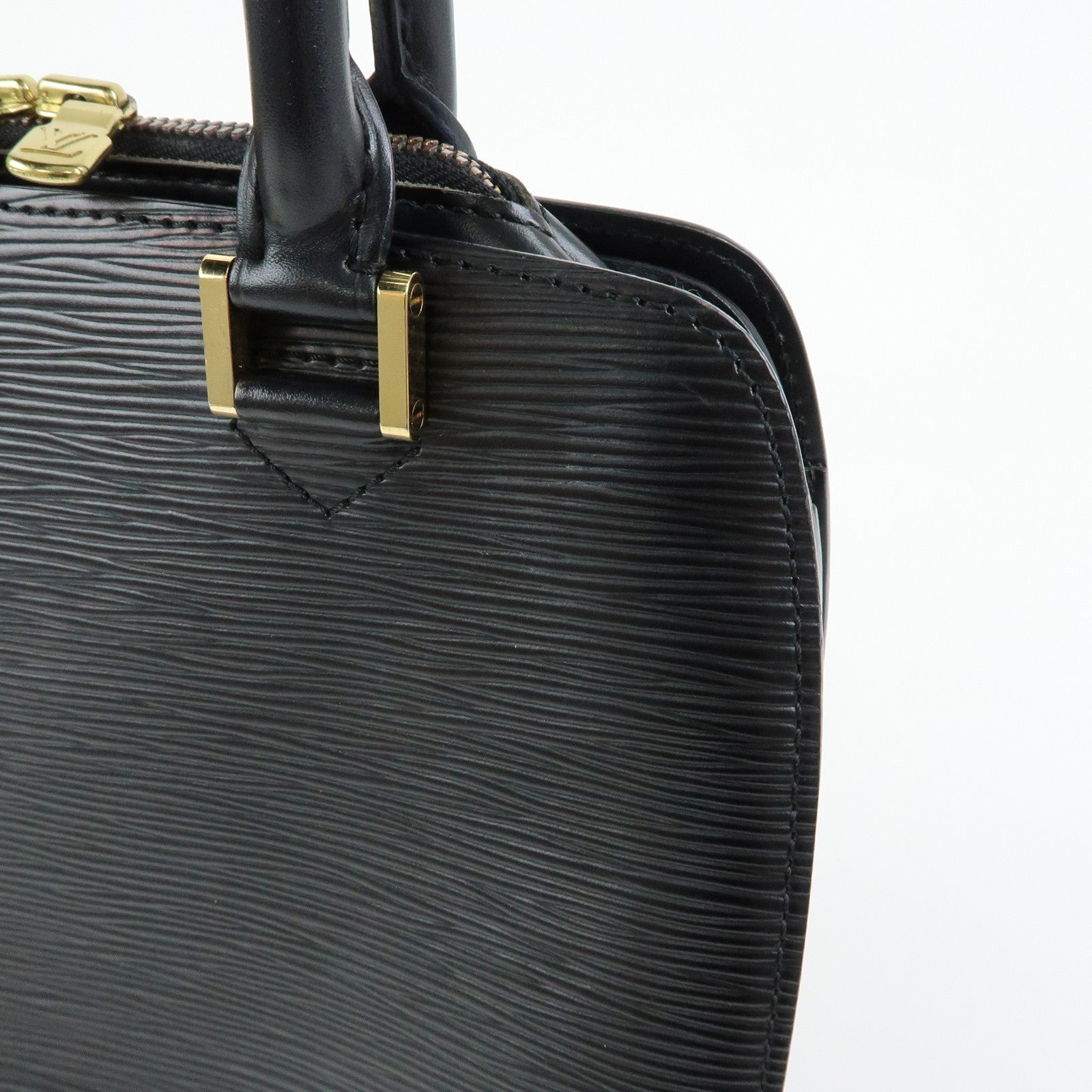 Louis Vuitton Epi Leather Pont Neuf Hand Bag Noir Black M52052