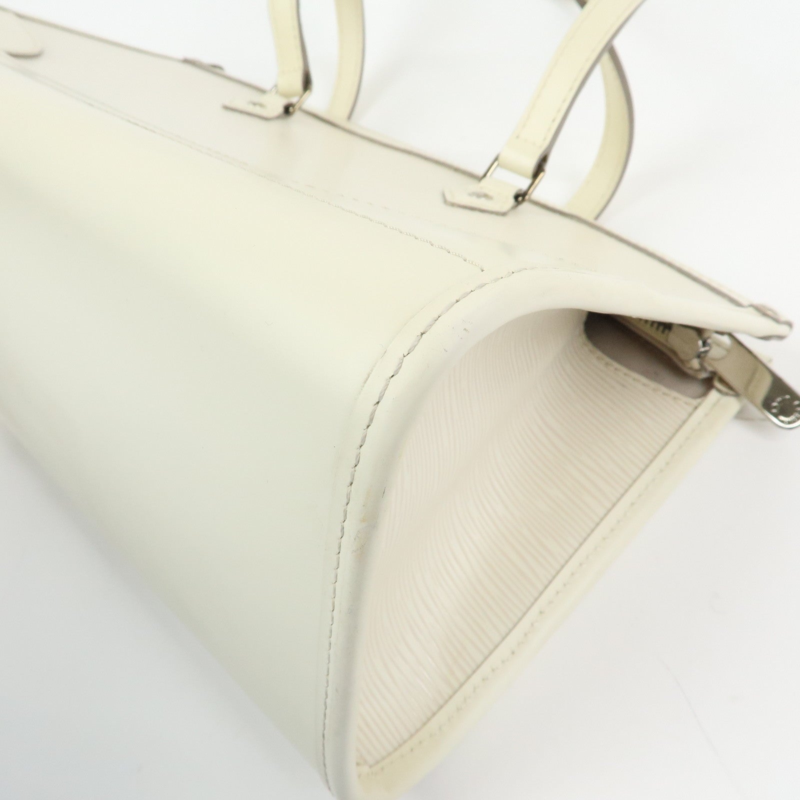 Louis Vuitton Epi Madeleine PM Hand Bag Ivoire White M5933J