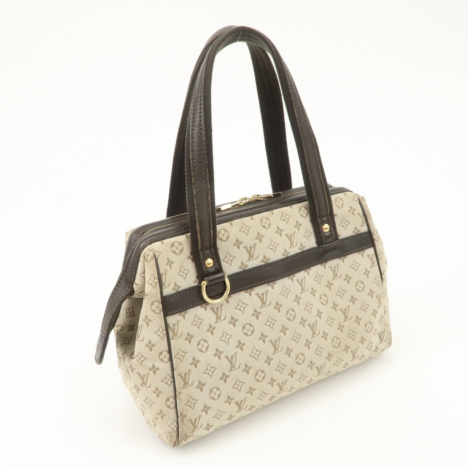 Louis Vuitton Monogram Mini Josephine PM Hand Bag Khaki M92215 Used Used