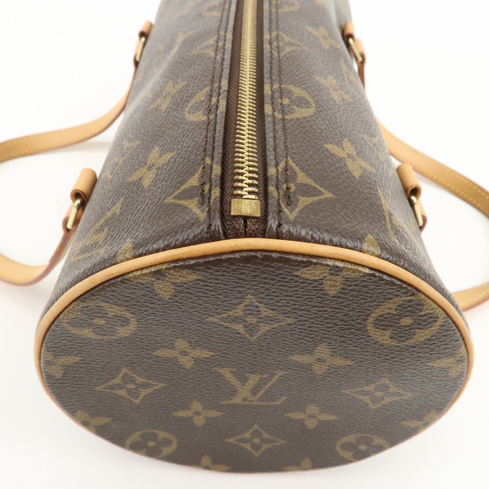 Louis Vuitton Monogram Papillon 26 Hand Bag Brown M51386