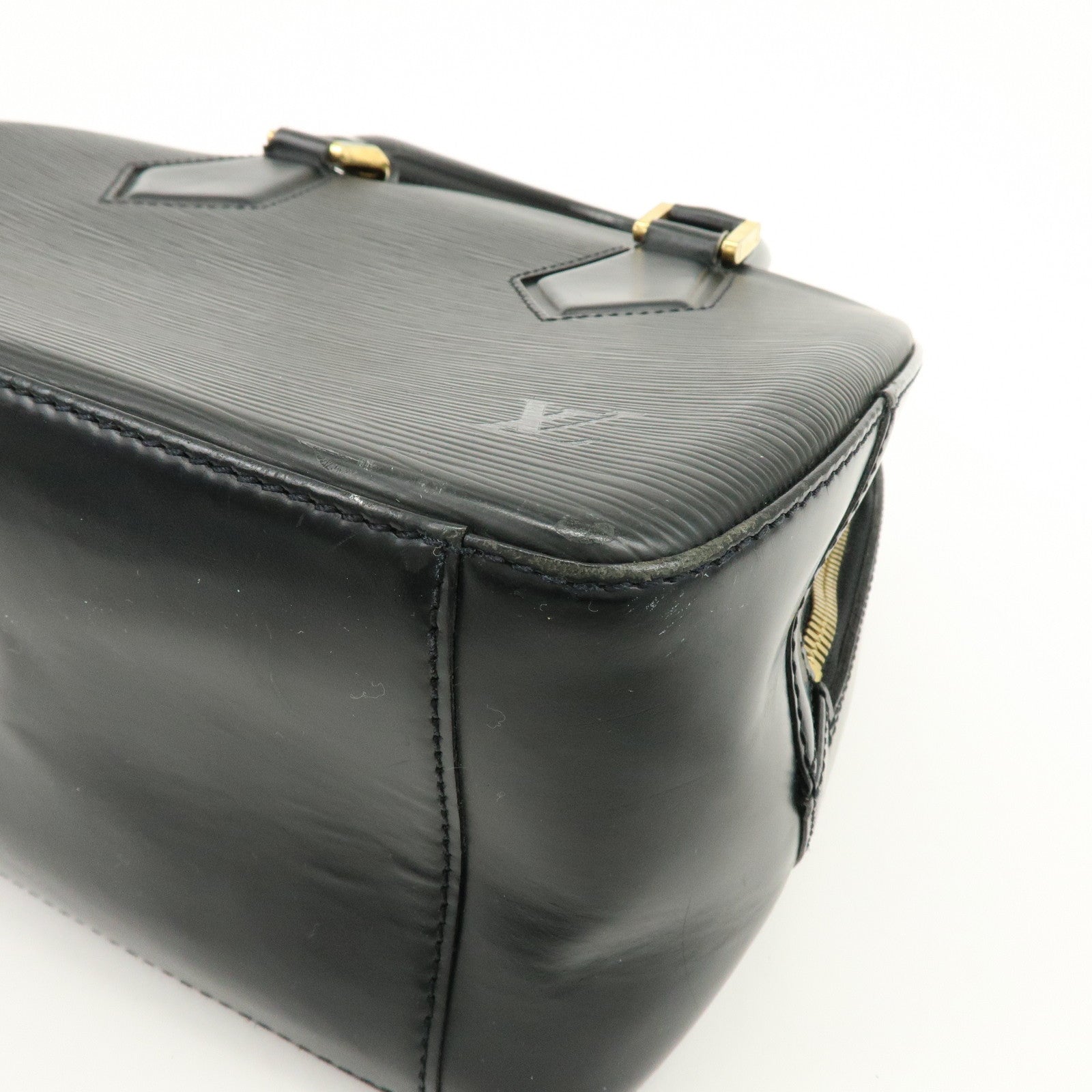 Louis Vuitton Epi Leather Sablons Hand Bag Noir Black M52042