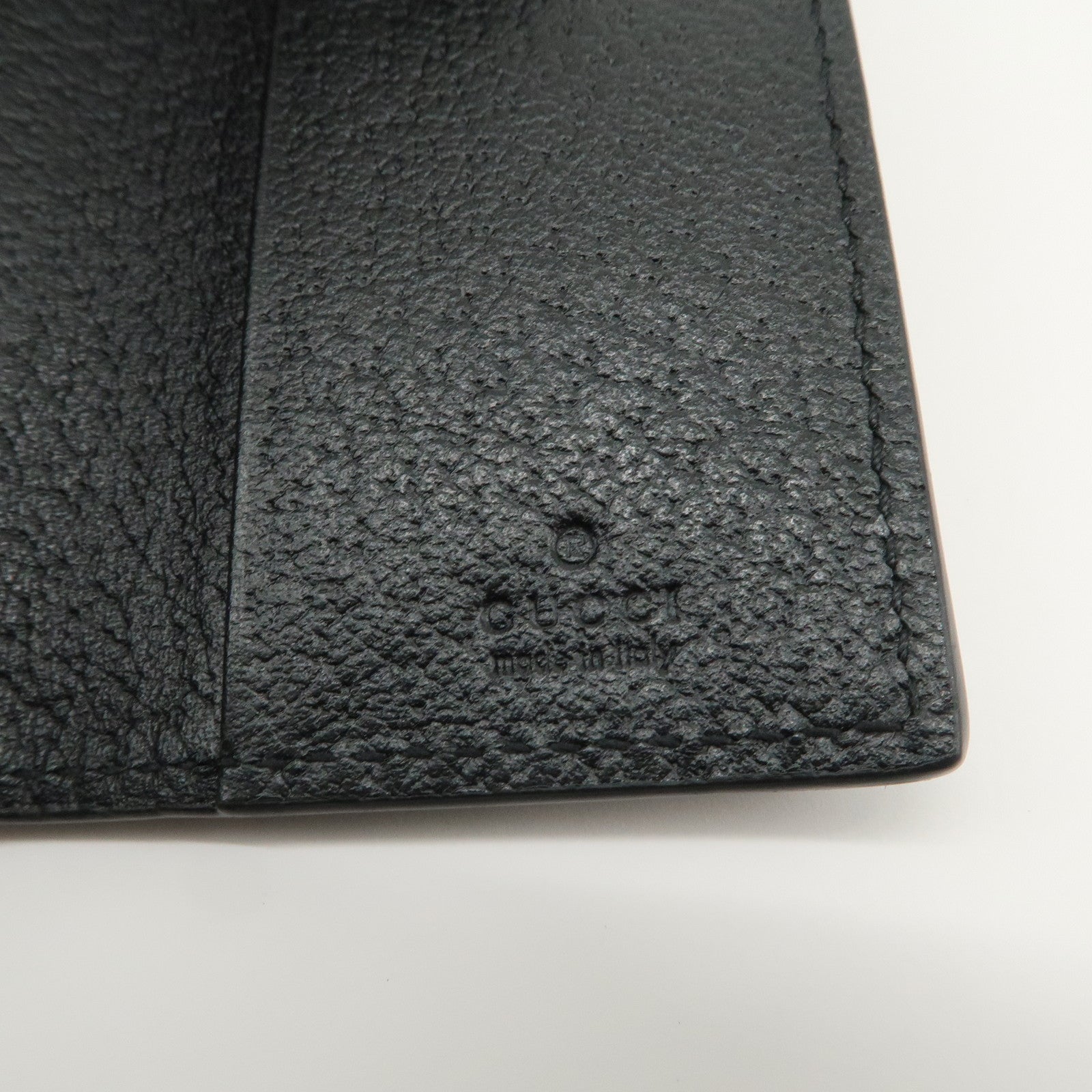 GUCCI GG Marmont Leather 6 Rings Key Case Black 435305