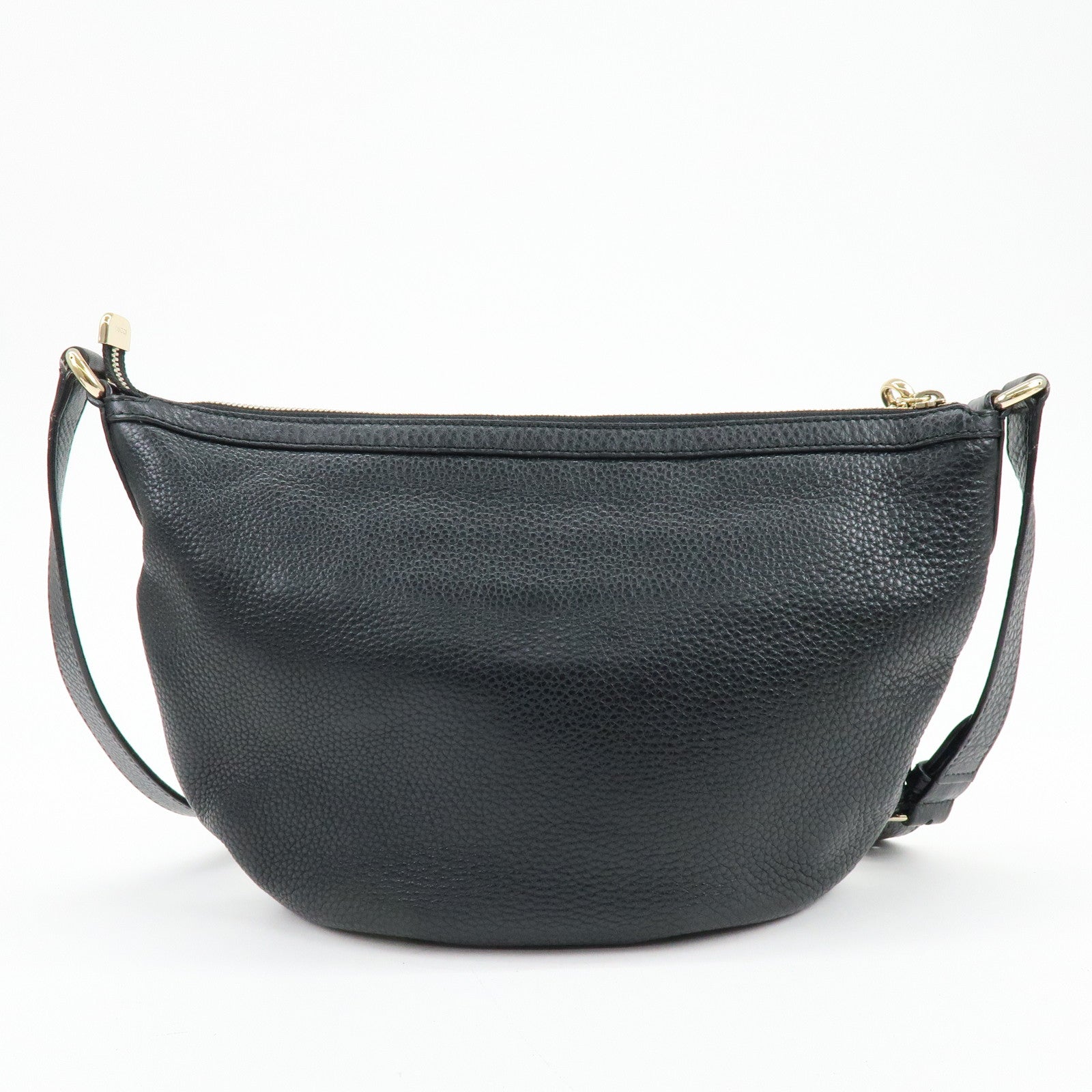 GUCCI SOHO Interlocking G Leather Shoulder Crossbody Bag 308361