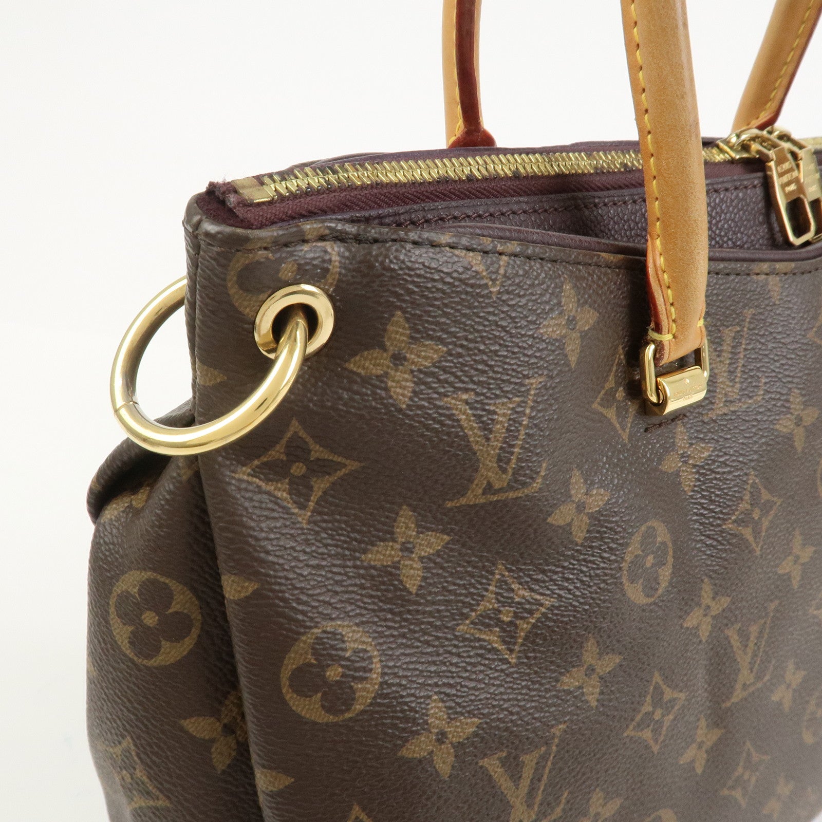 Louis Vuitton Monogram Pallas 2Way Hand Bag Aurore M40906
