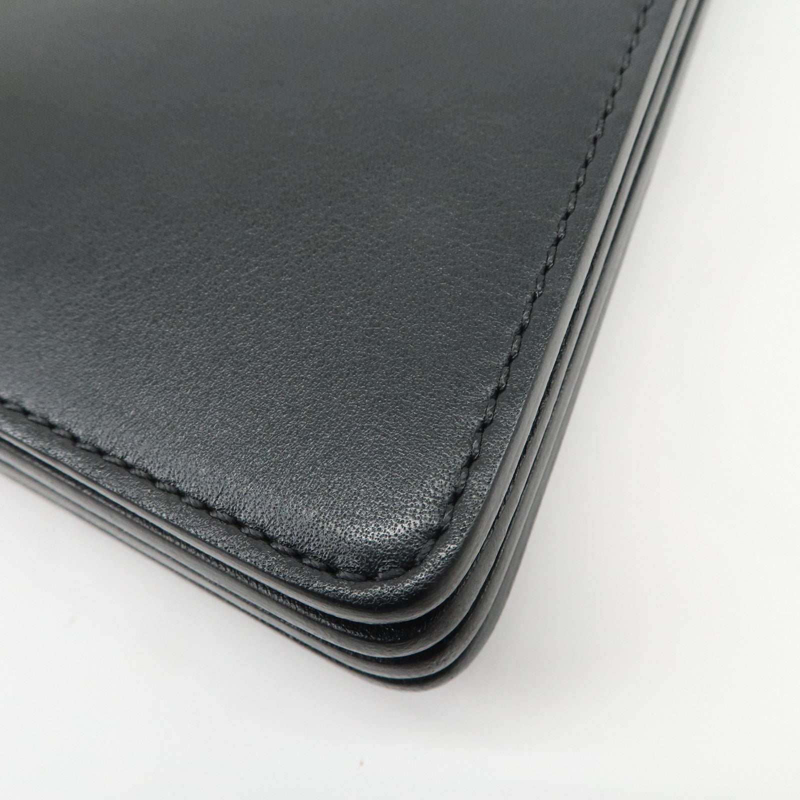 Chloe Faye Suede Leather 2Way Bag Hand Bag Shoulder Bag Black