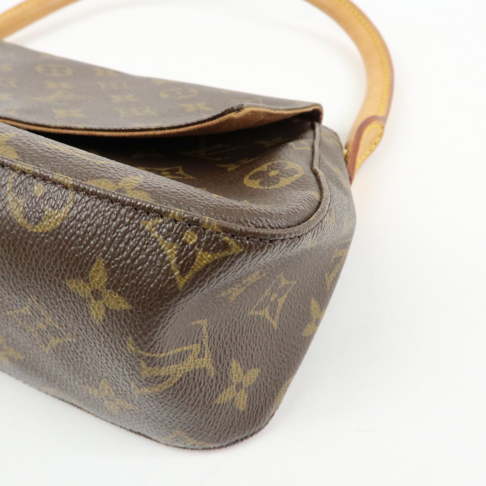 Louis Vuitton Monogram Mini Looping Shoulder Bag Brown M51147