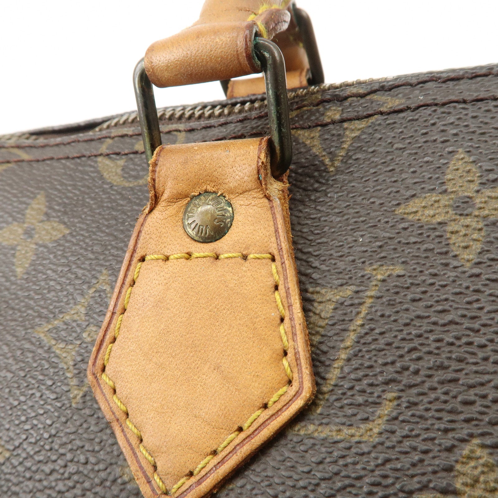 Louis Vuitton Monogram Speedy 35 Hand Bag Boston Bag M41524 Used