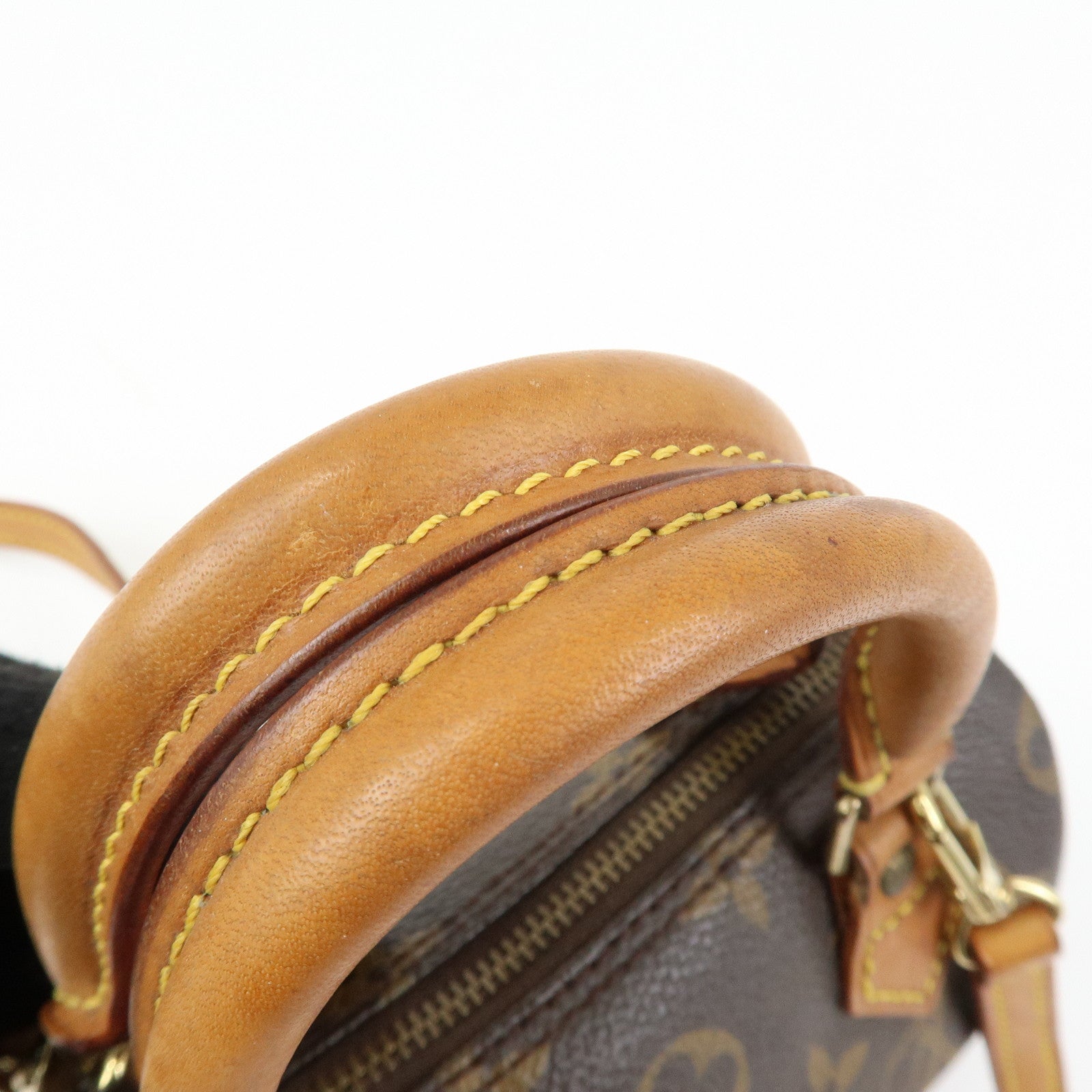Louis Vuitton Monogram Canvas Mini Speedy Hand Bag & Strap M41534
