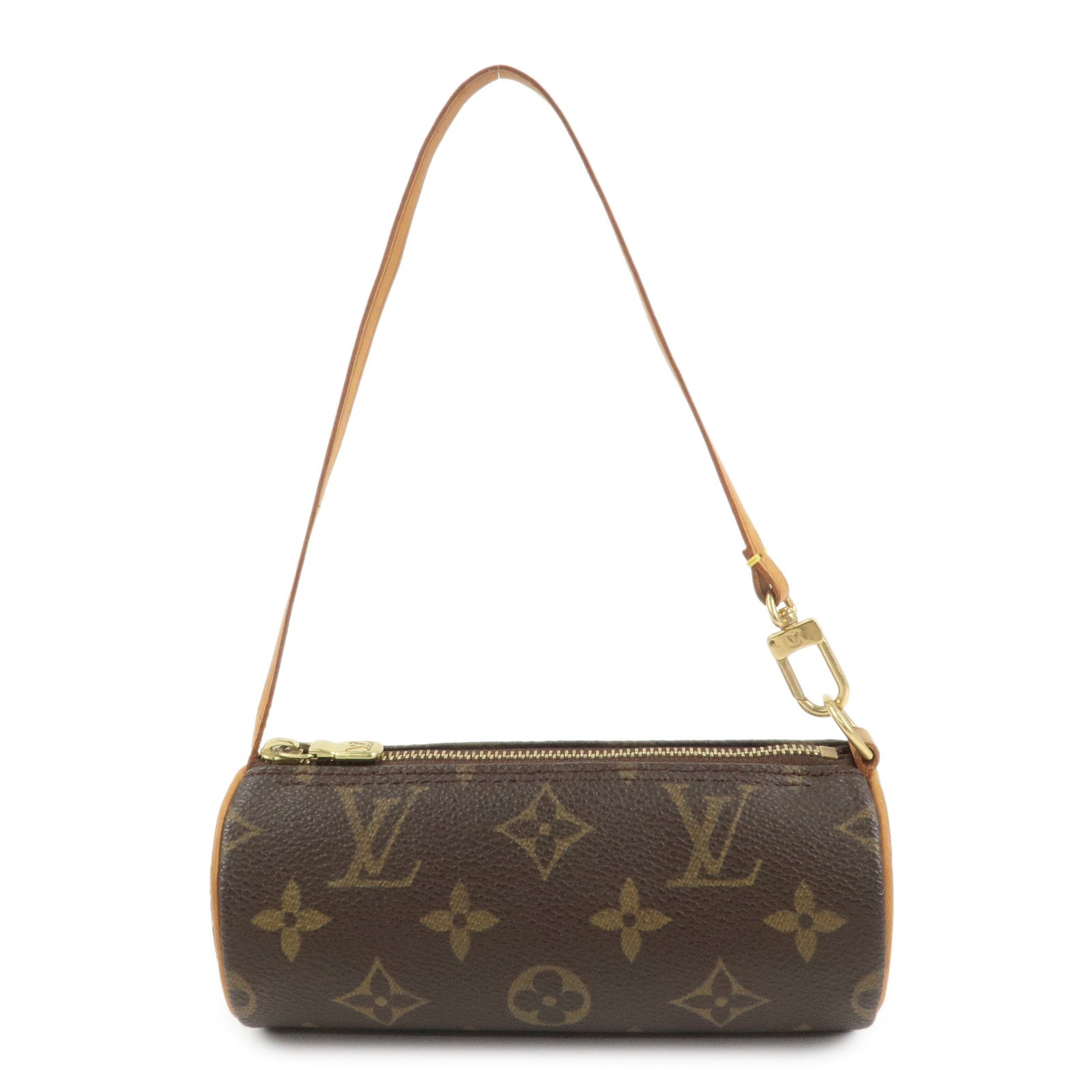 Louis Vuitton Monogram Mini Pouch for Papillon Bag Brown
