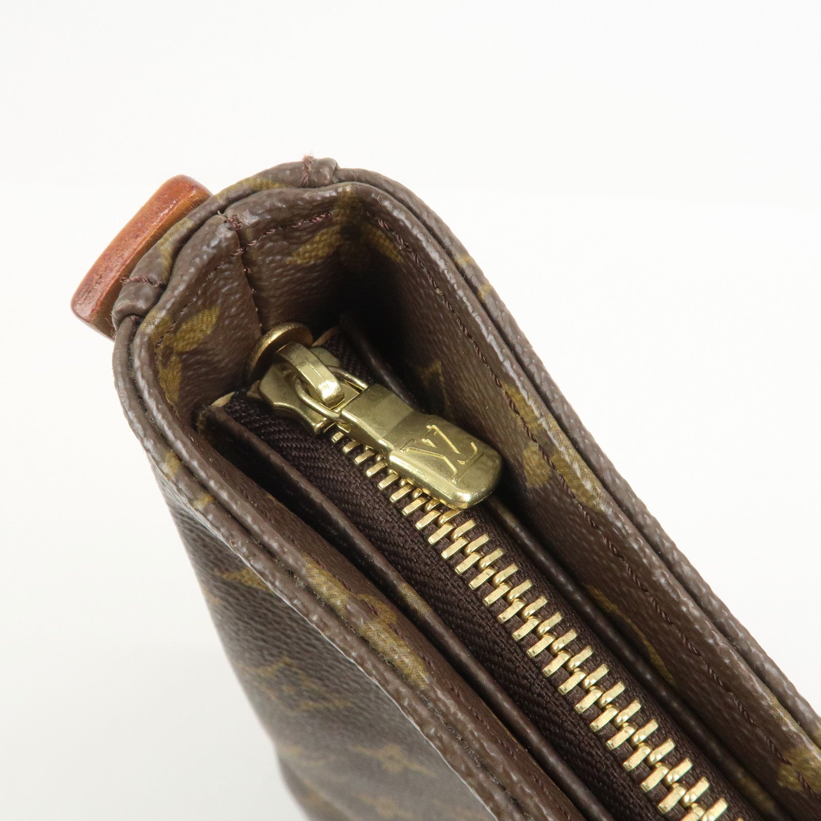 Louis Vuitton Monogram Looping GM Shoulder Bag Brown M51145