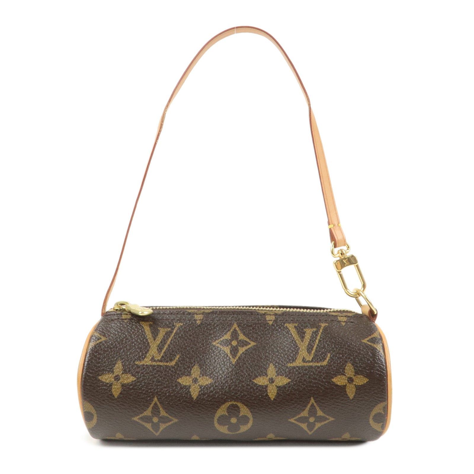 Louis Vuitton Monogram Mini Pouch for Papillon Bag Brown