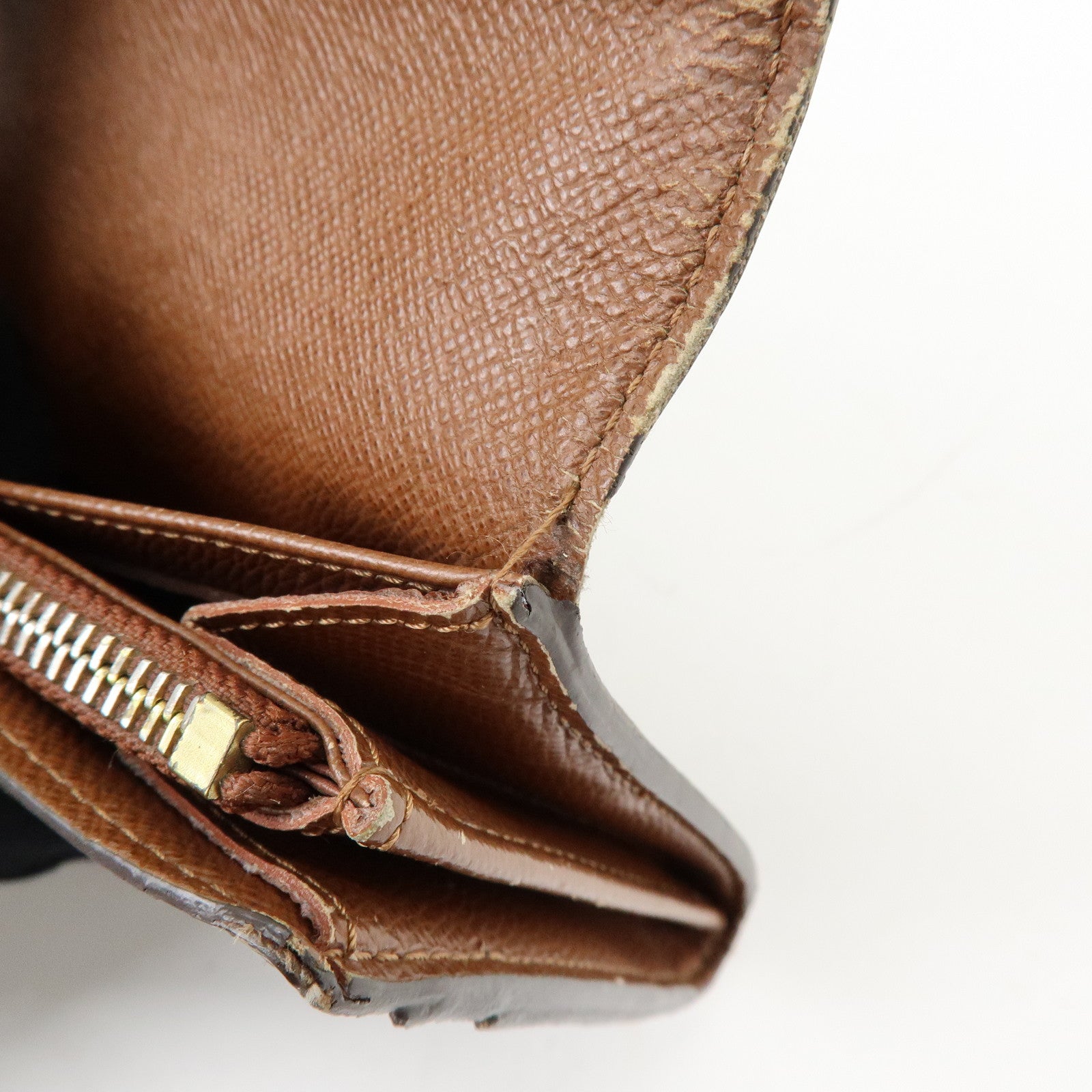 Louis Vuitton Monogram Portefeuille Sarah Long Wallet Brown M61734