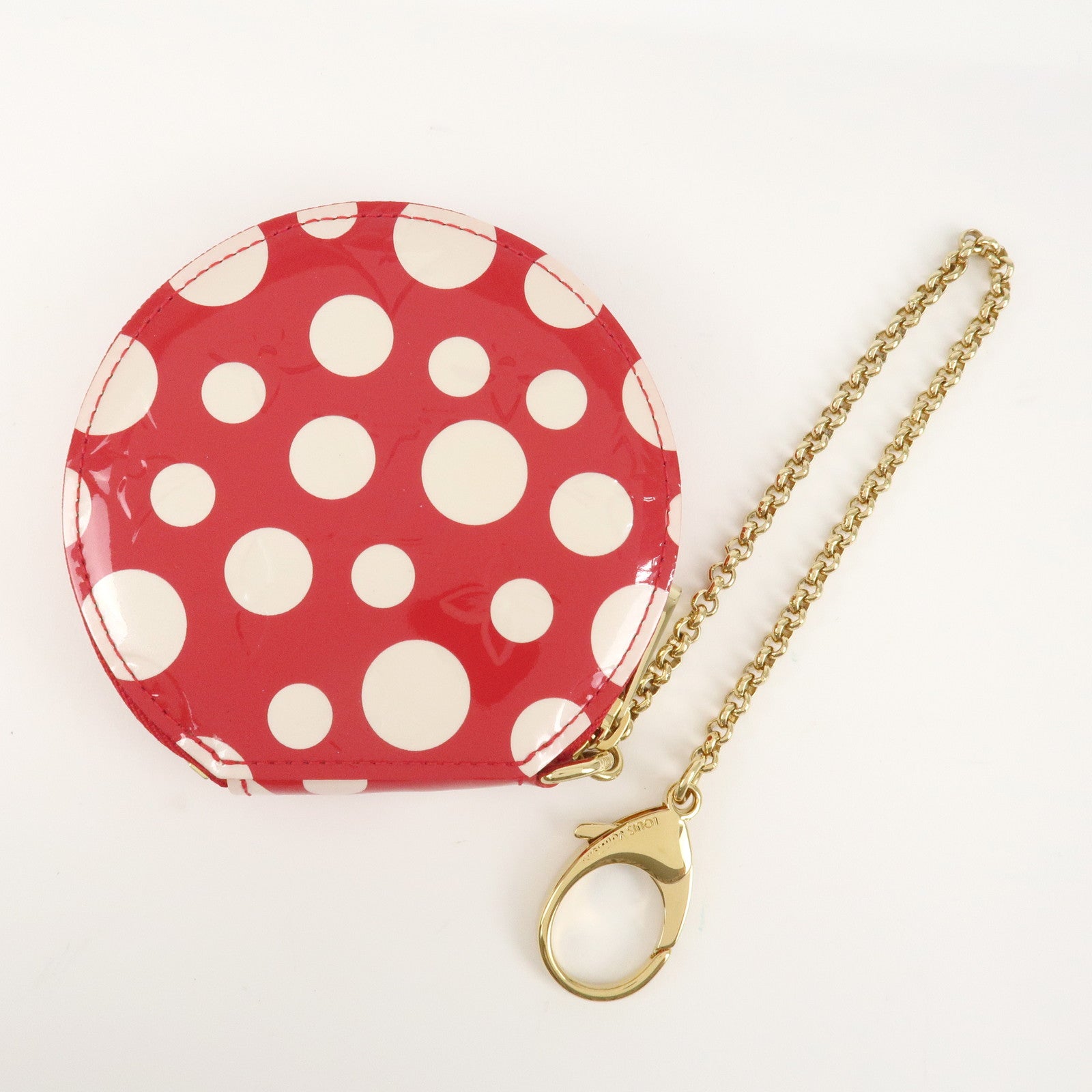 Louis Vuitton Vernis Yayoi Kusama Porte Monnaie Chapeau Coin M91570