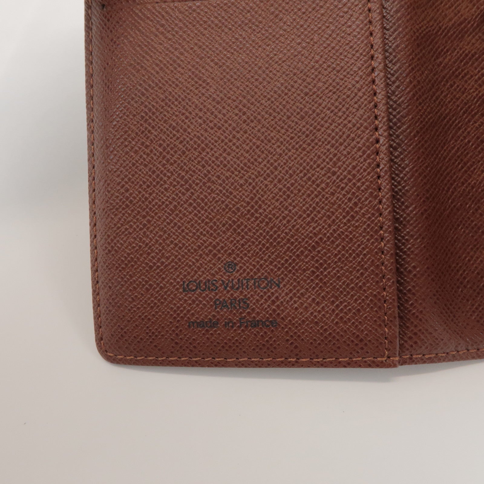 Louis Vuitton Monogram Agenda PM Planner Cover Brown R20005