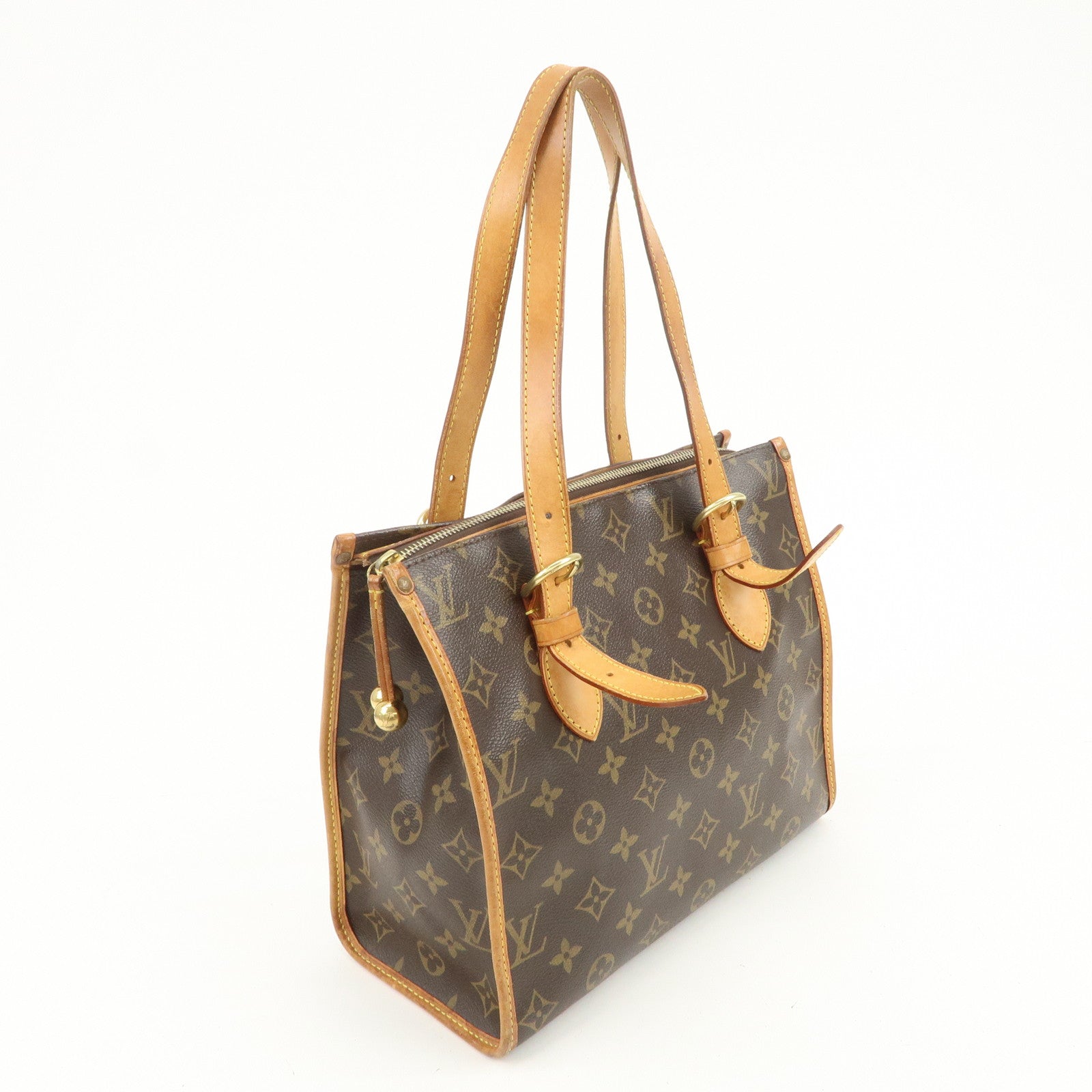 Louis Vuitton Monogram Popincourt Haut Shoulder Bag Brown M40007