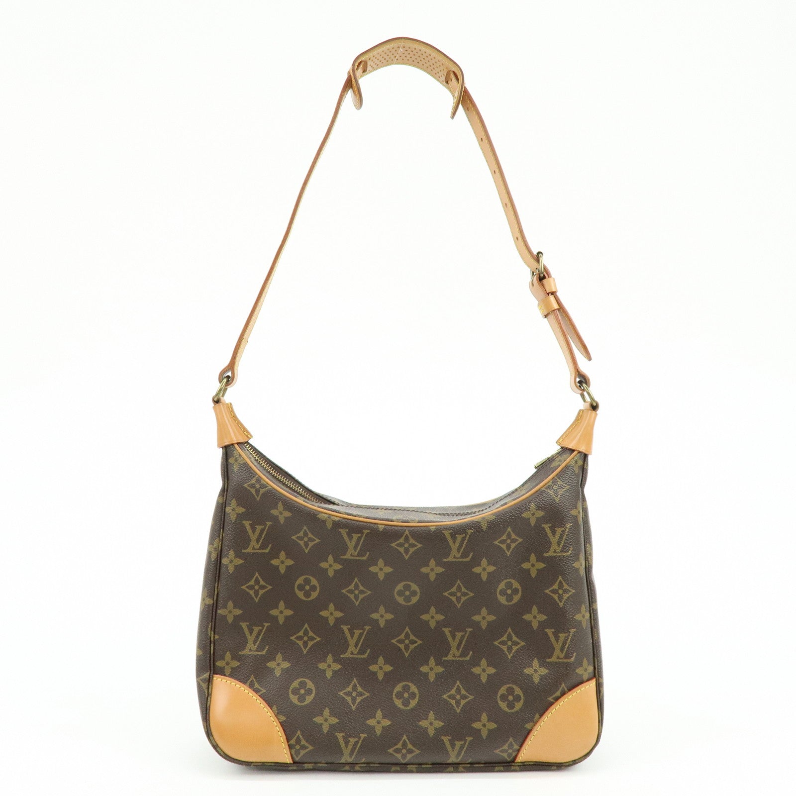 Louis Vuitton Monogram Boulogne 30 Shoulder Bag Brown M51265
