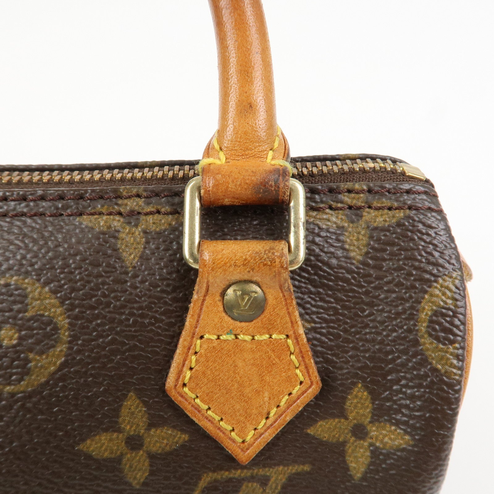 Louis Vuitton Monogram Mini Speedy Hand Bag M41534