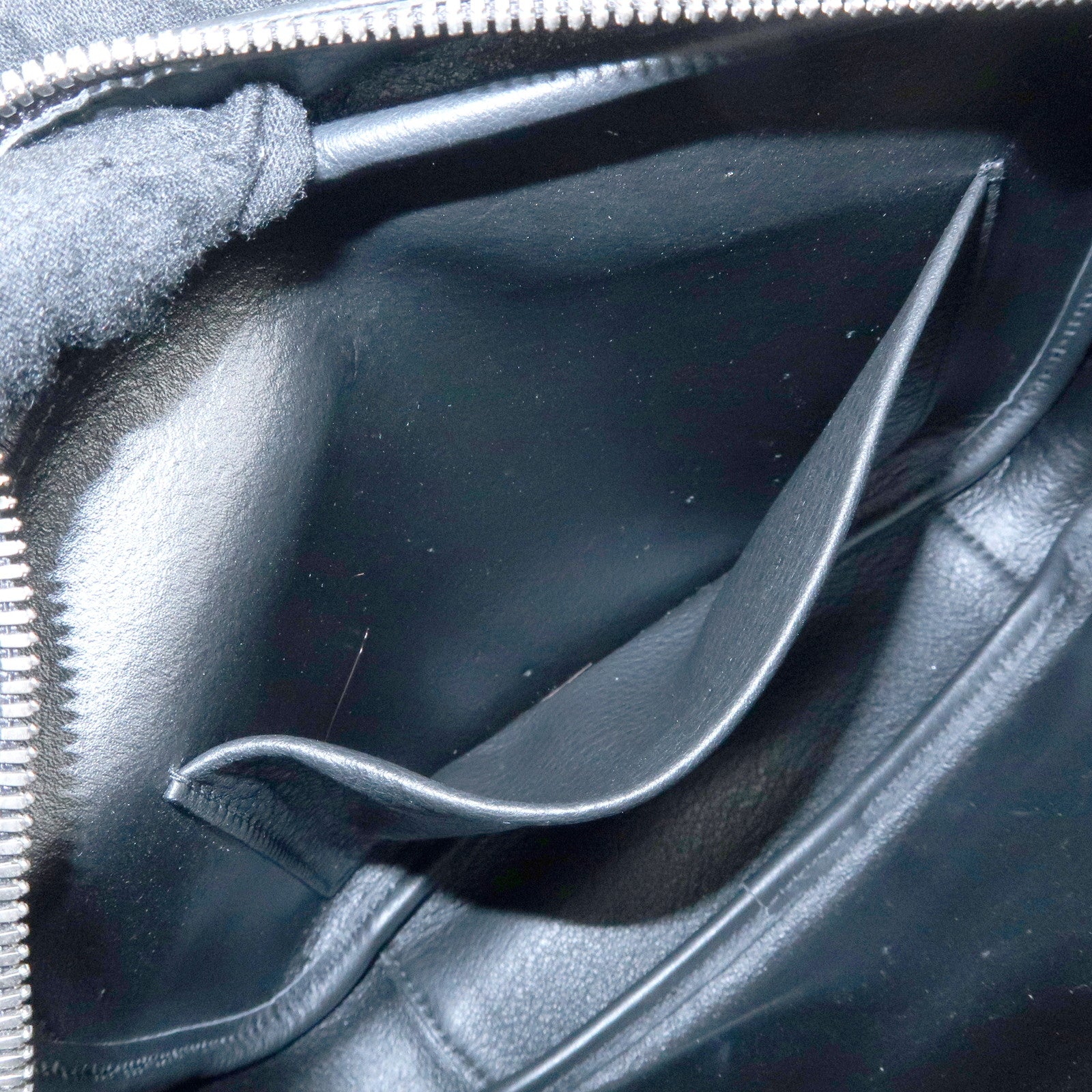 BALENCIAGA Everyday Camera Bag Leather Shoulder Bag S Black 489812