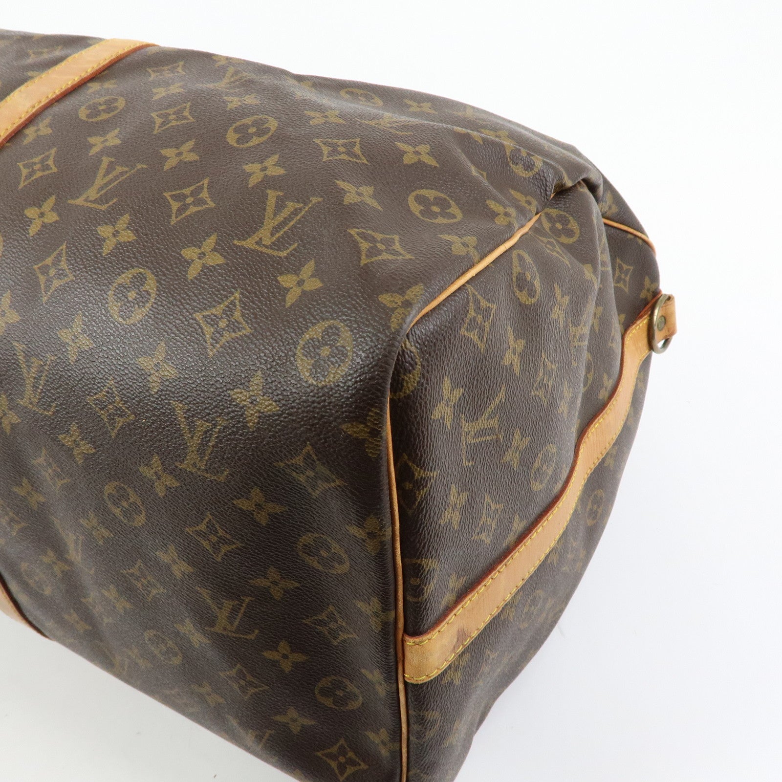 Louis Vuitton Monogram Keep All Bandouliere 60 Boston Bag M41412